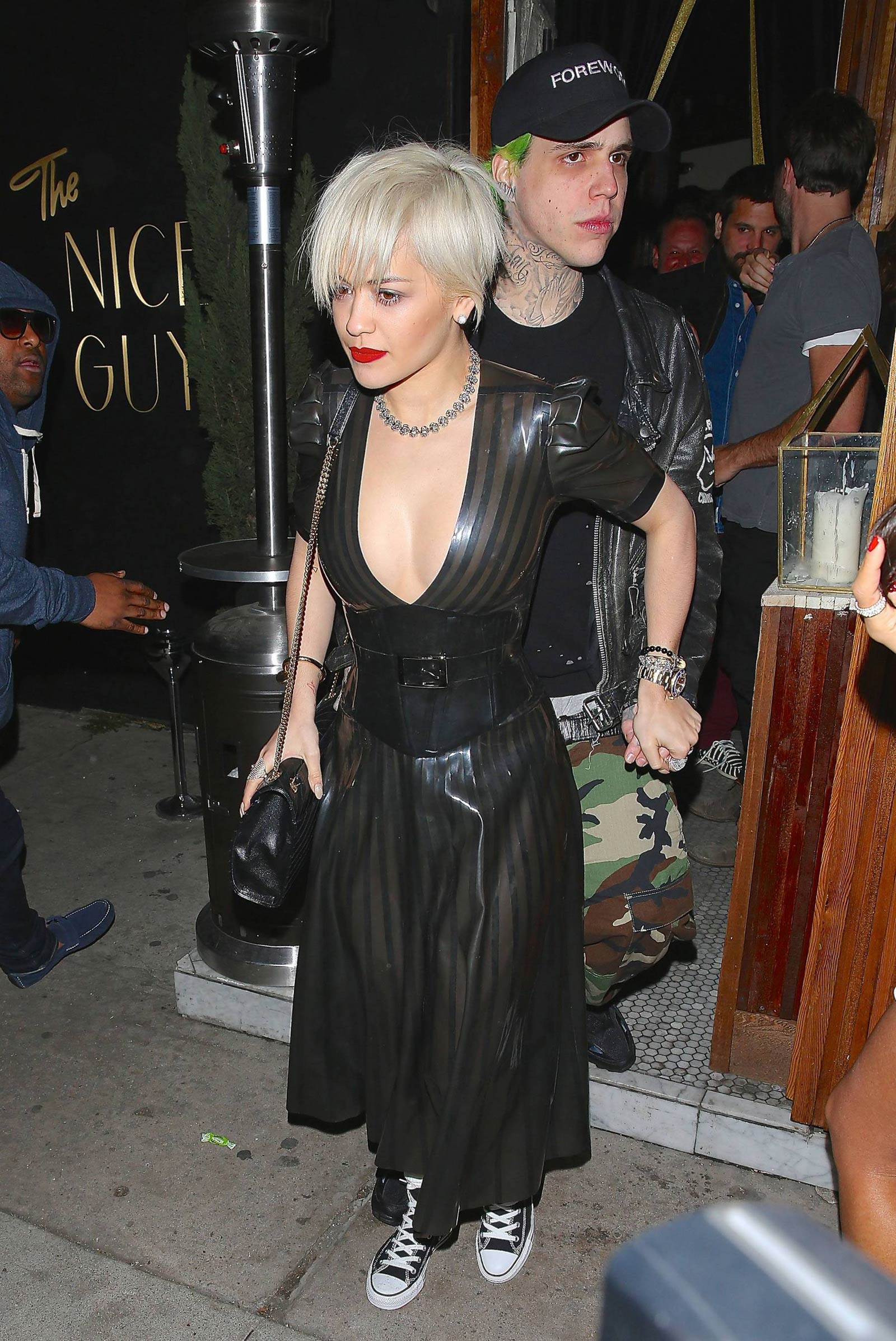 Rita Ora leaving The Nice Guy in Los Angeles