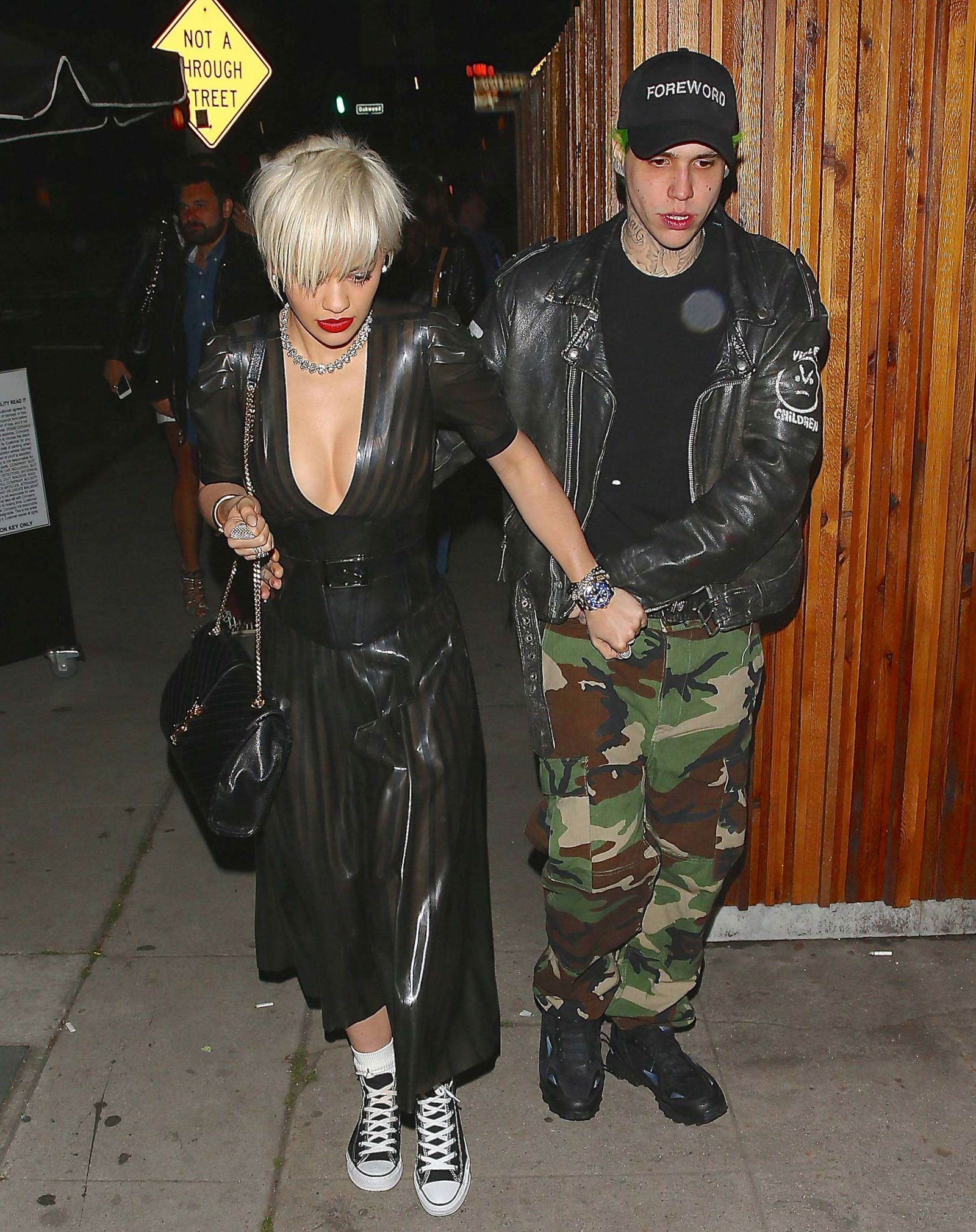 Rita Ora leaving The Nice Guy in Los Angeles
