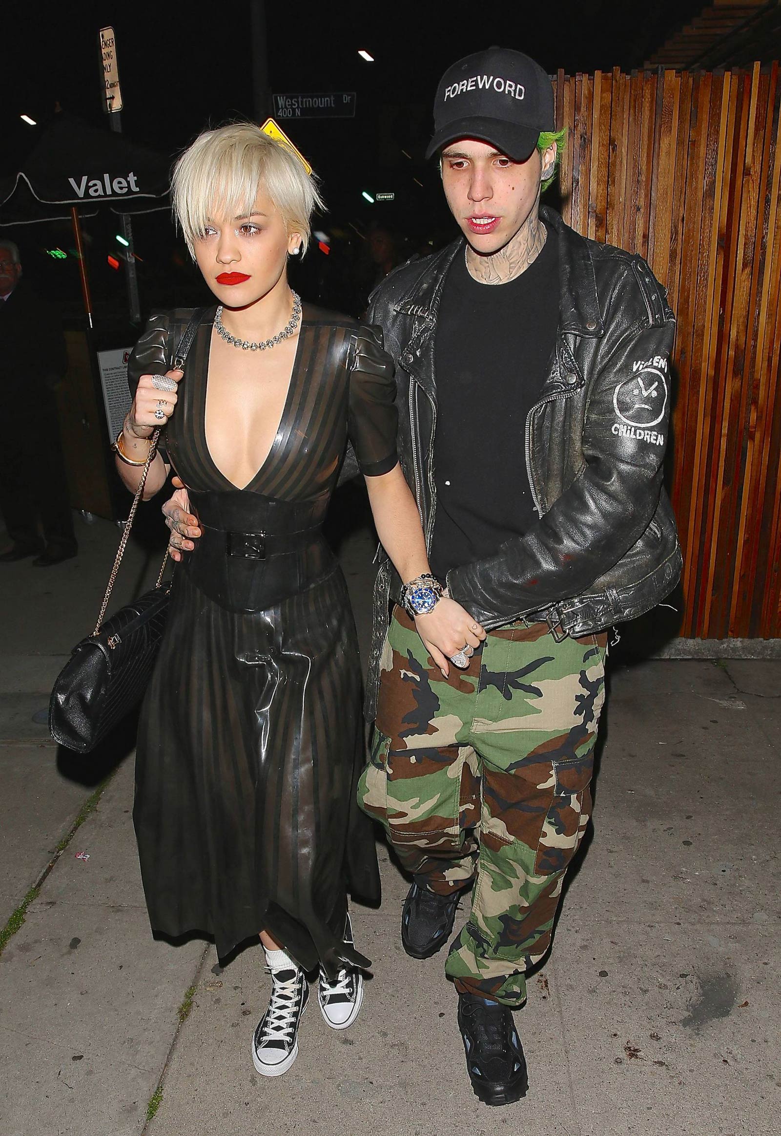 Rita Ora leaving The Nice Guy in Los Angeles