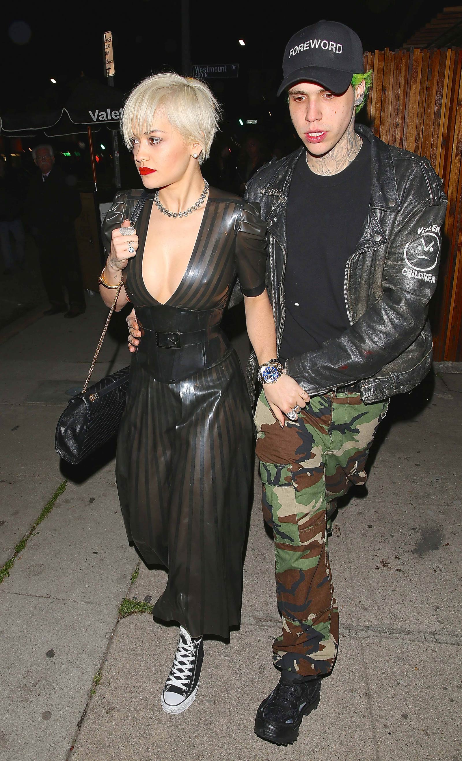 Rita Ora leaving The Nice Guy in Los Angeles