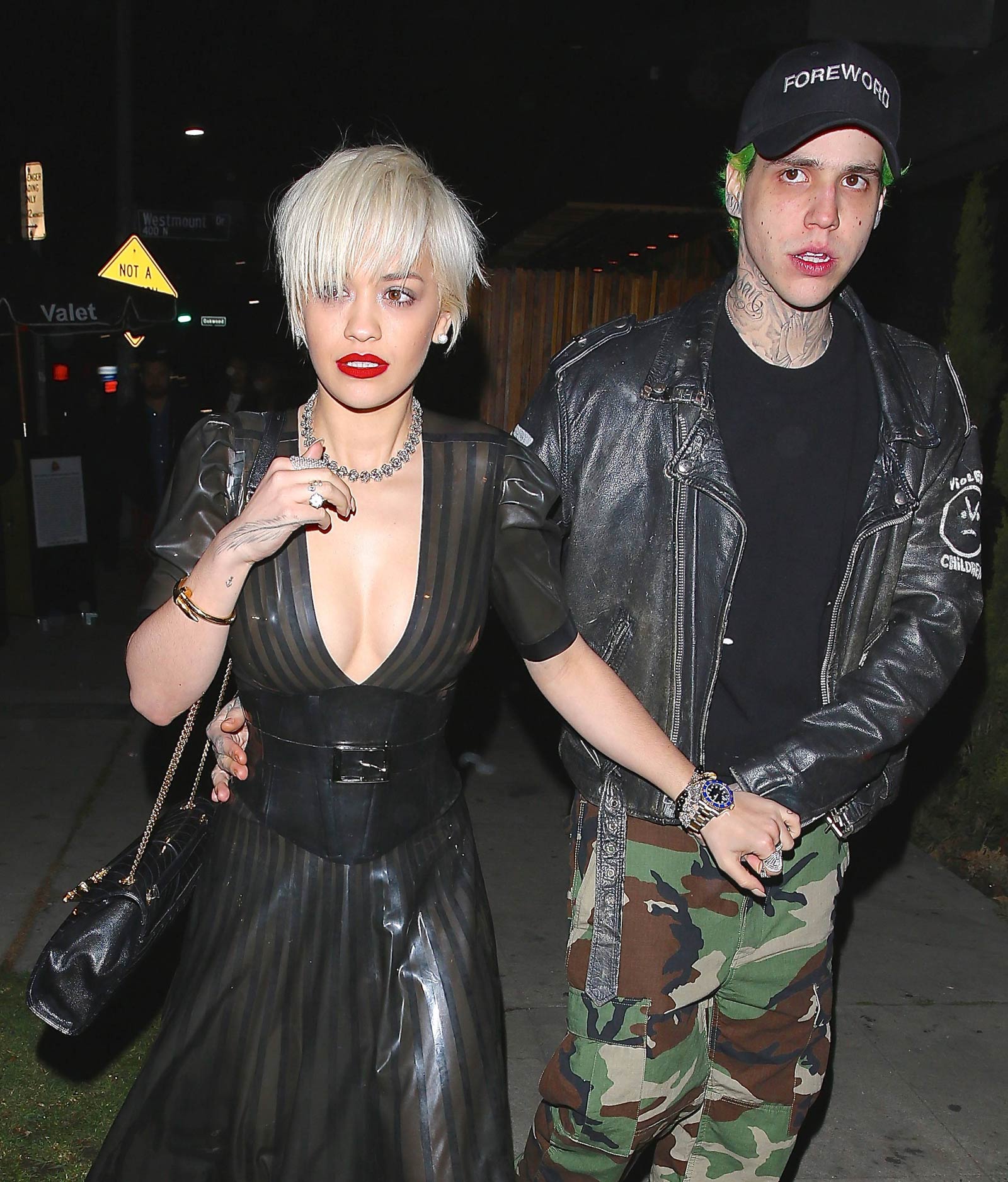 Rita Ora leaving The Nice Guy in Los Angeles