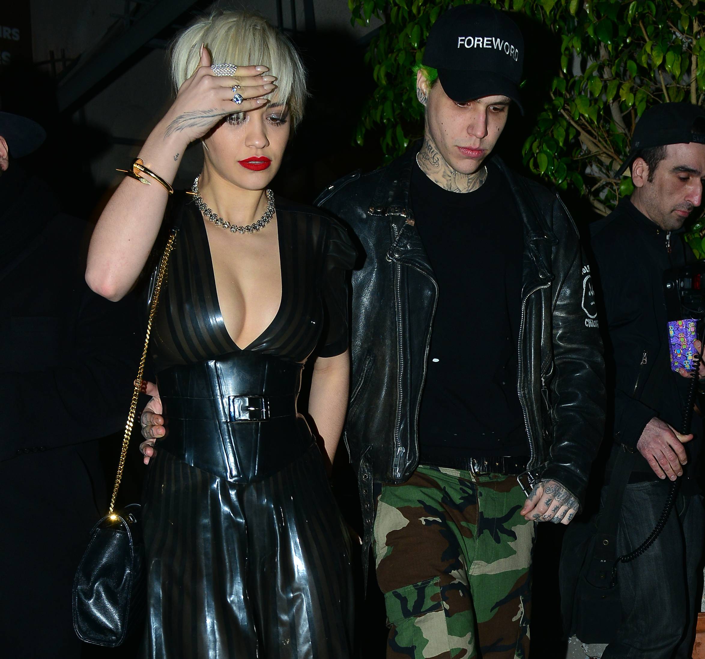 Rita Ora leaving The Nice Guy in Los Angeles