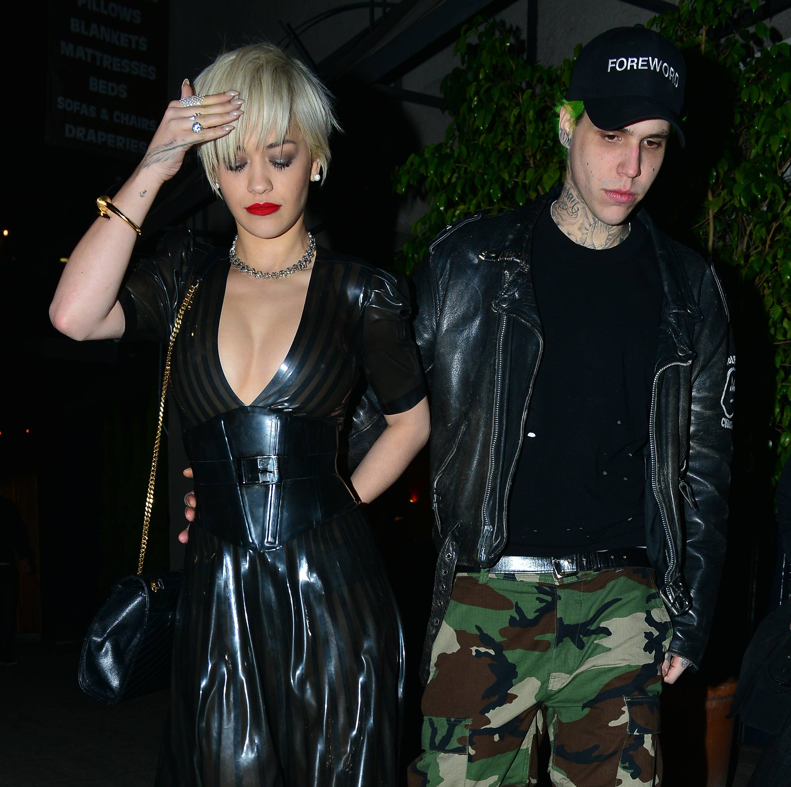 Rita Ora leaving The Nice Guy in Los Angeles