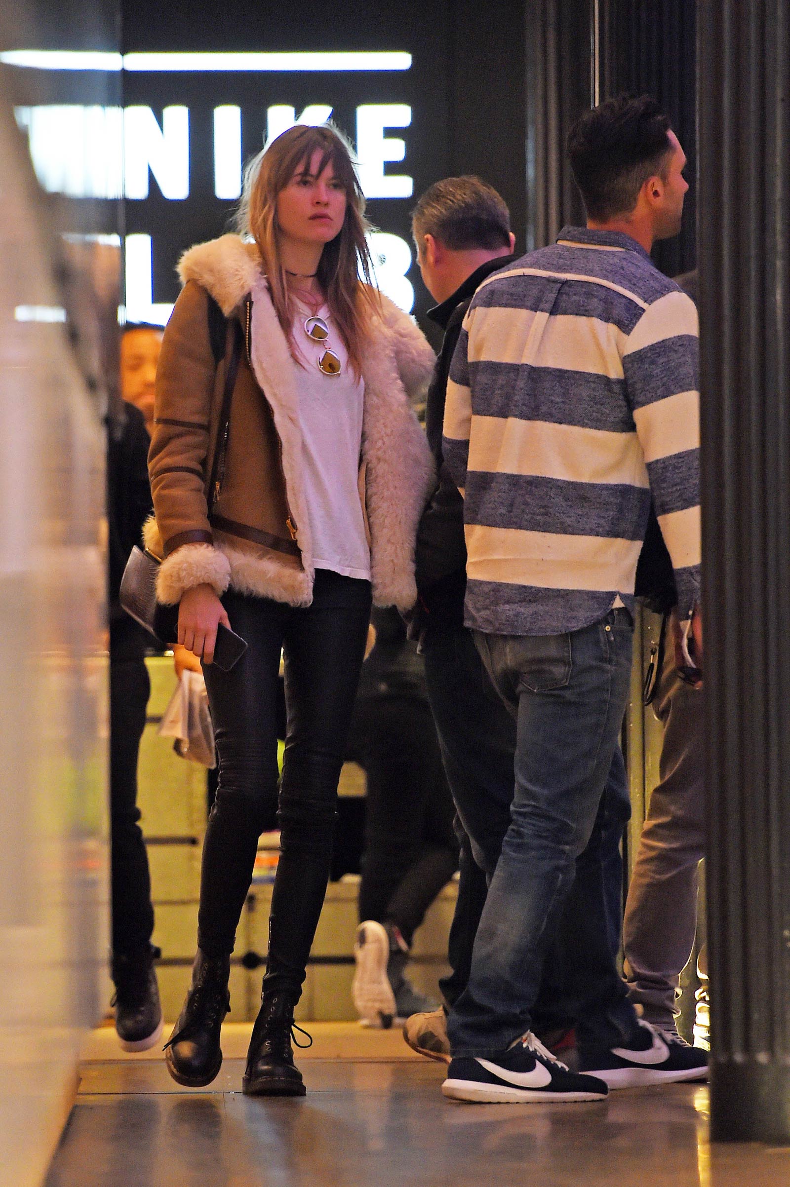 Behati Prinsloo out and about in NYC