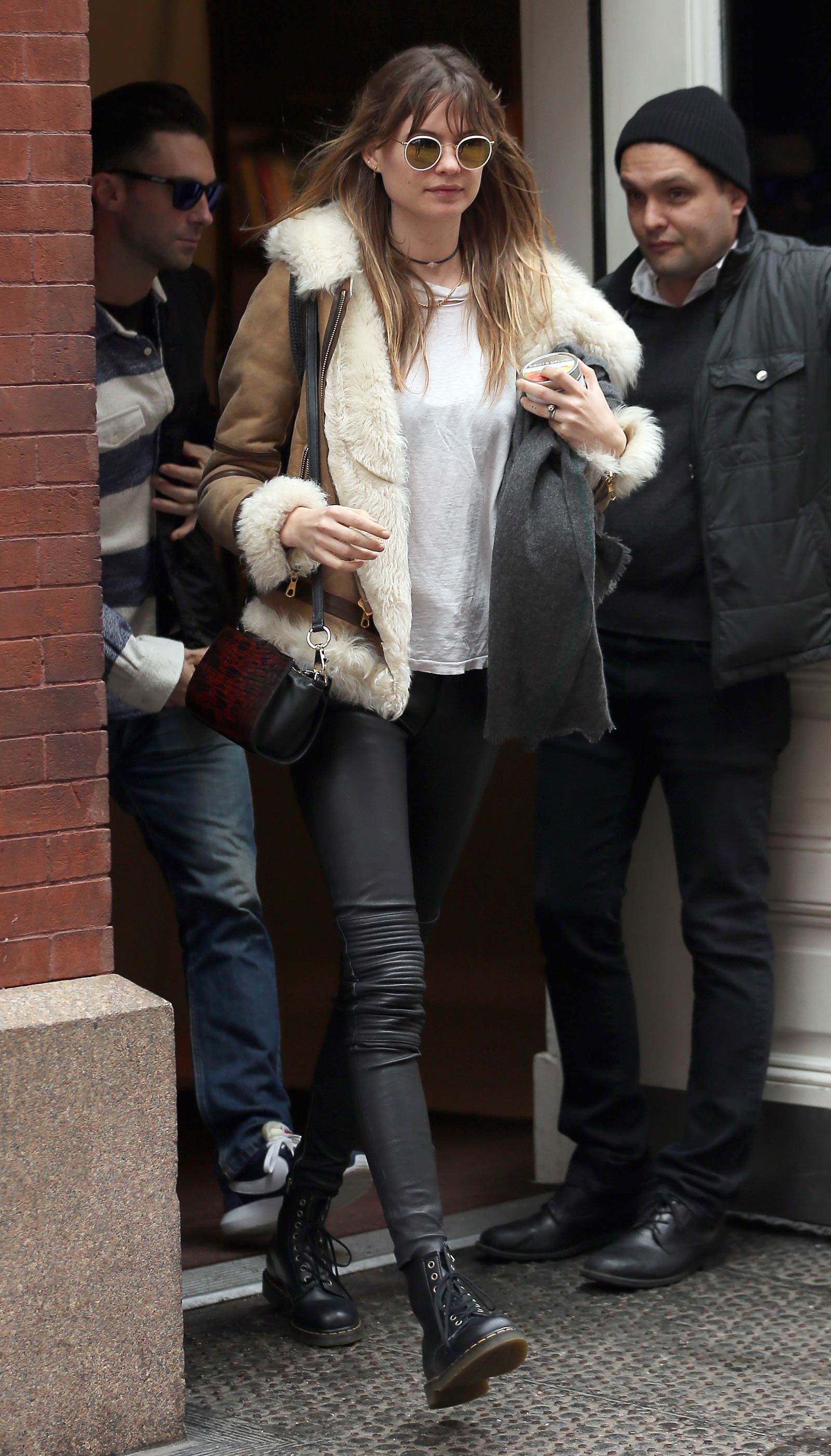 Behati Prinsloo out and about in NYC