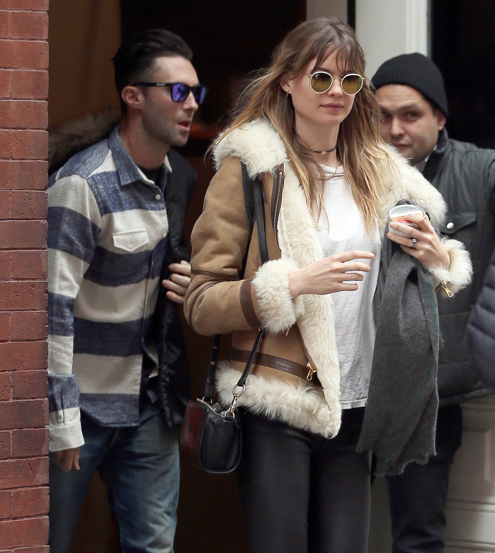 Behati Prinsloo out and about in NYC