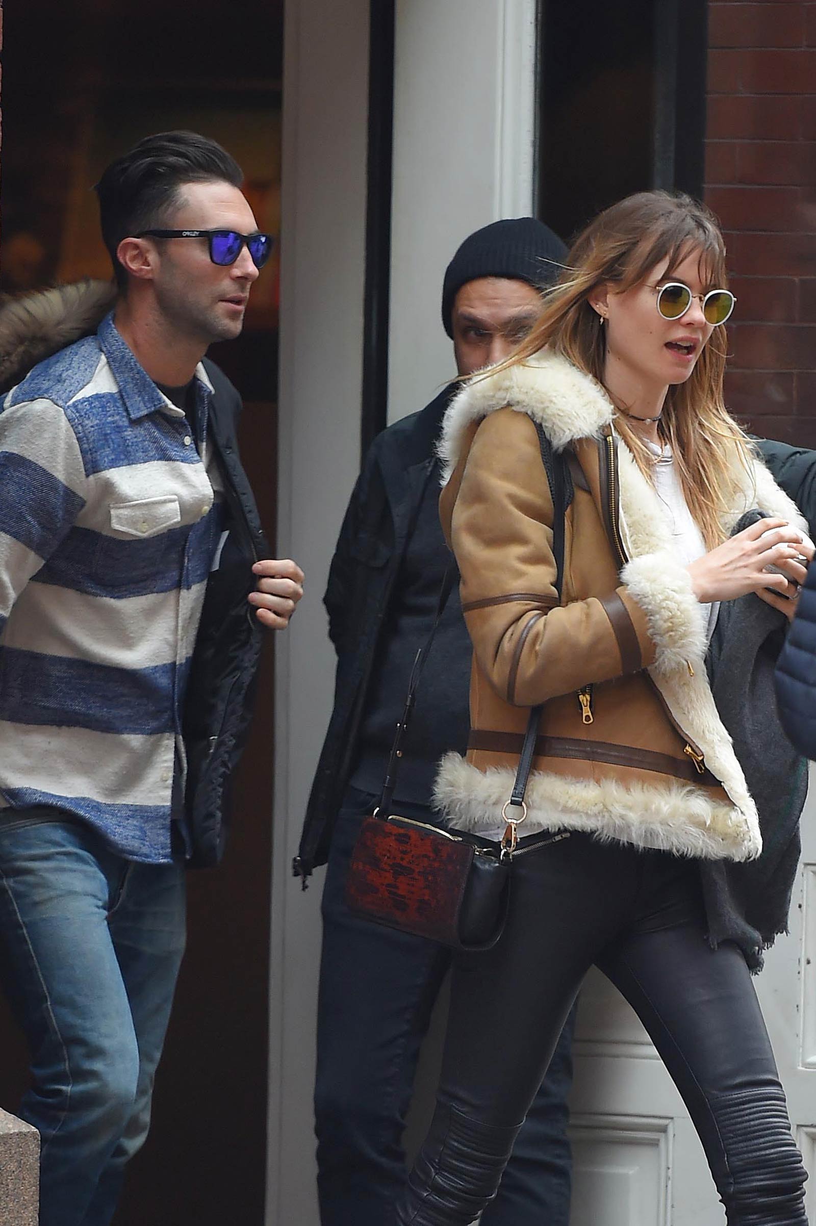 Behati Prinsloo out and about in NYC