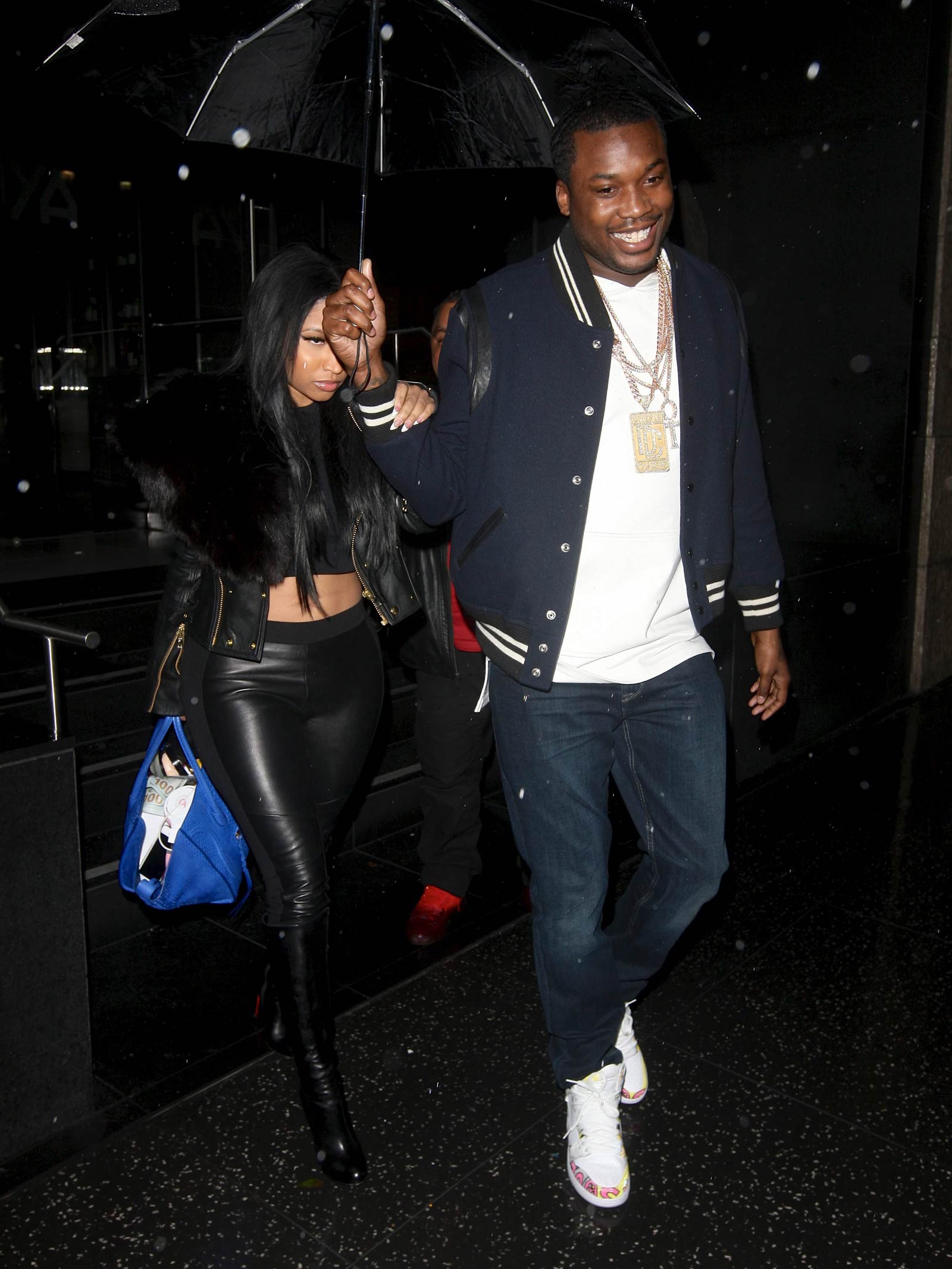 Nicki Minaj at  Katsuya restaurant