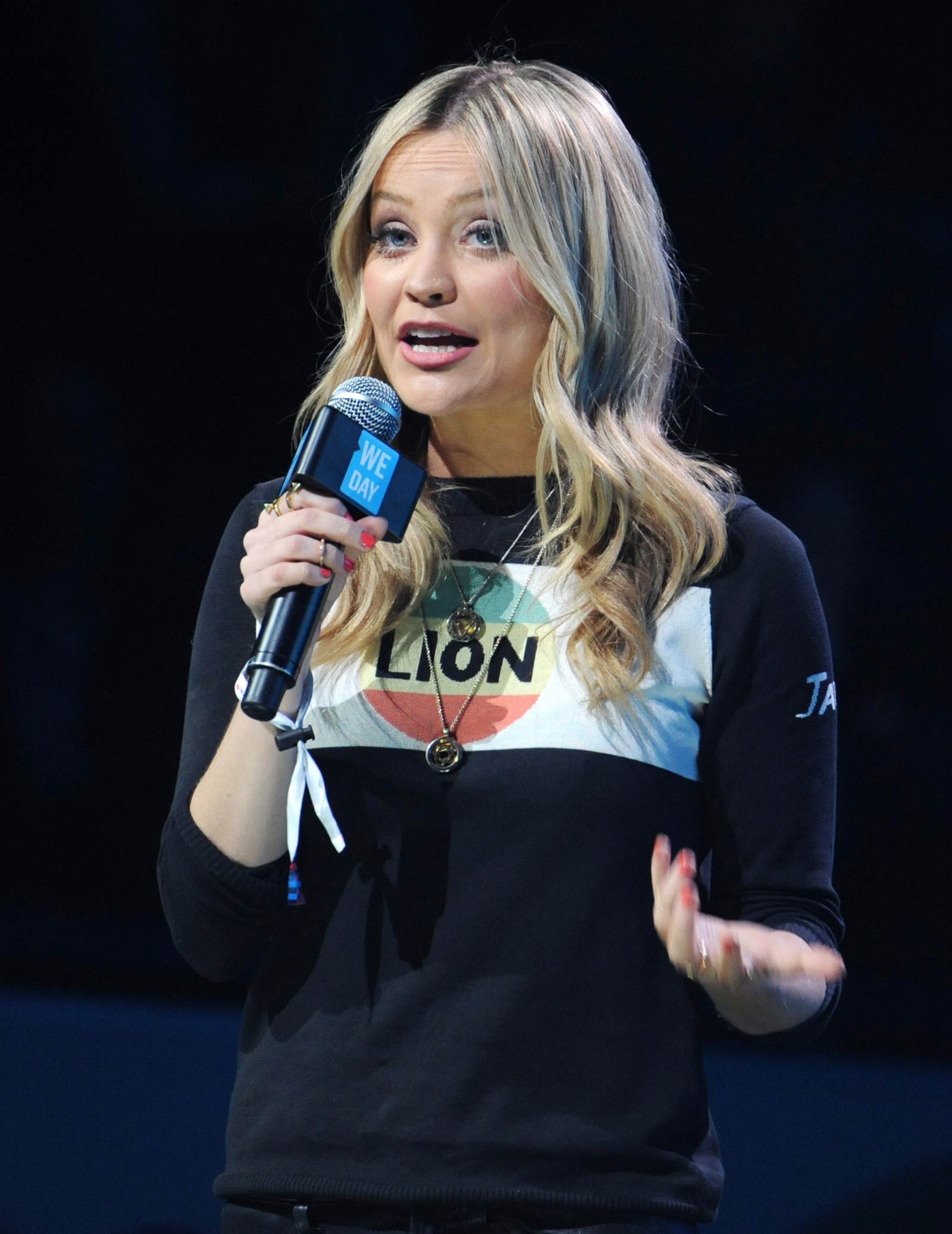 Laura Whitmore attends We Day UK 2015