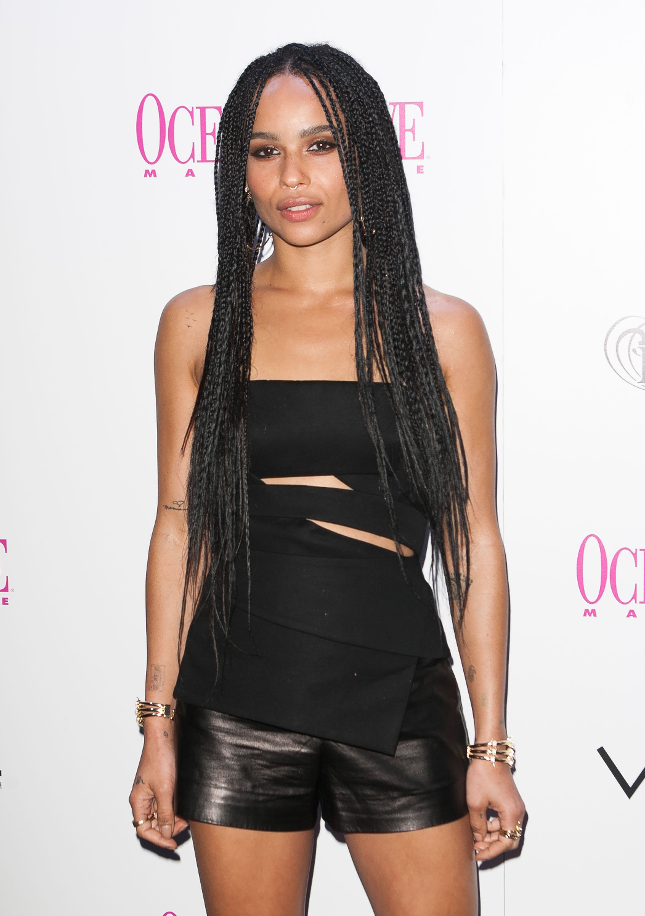 Zoe Kravitz launching her Ocean Drive Magazine Cover