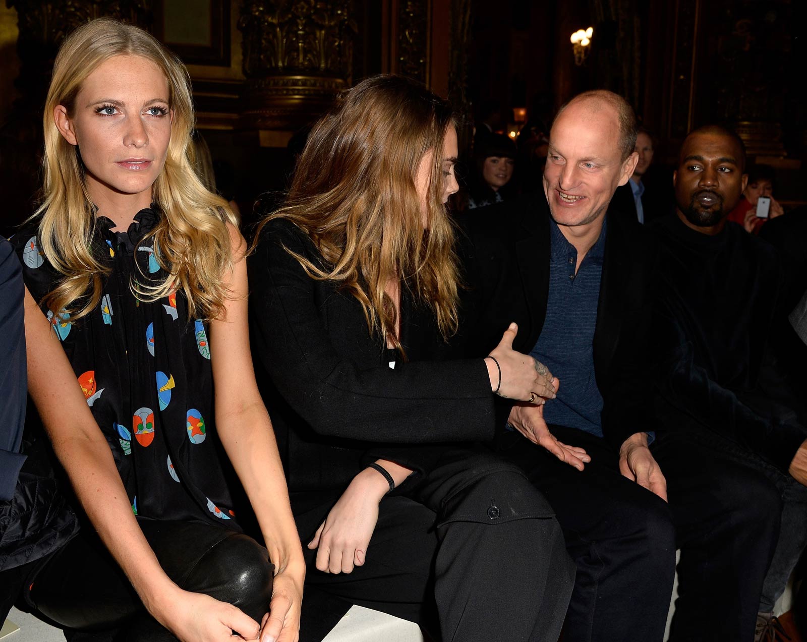 Poppy Delevingne attends the Stella McCartney show