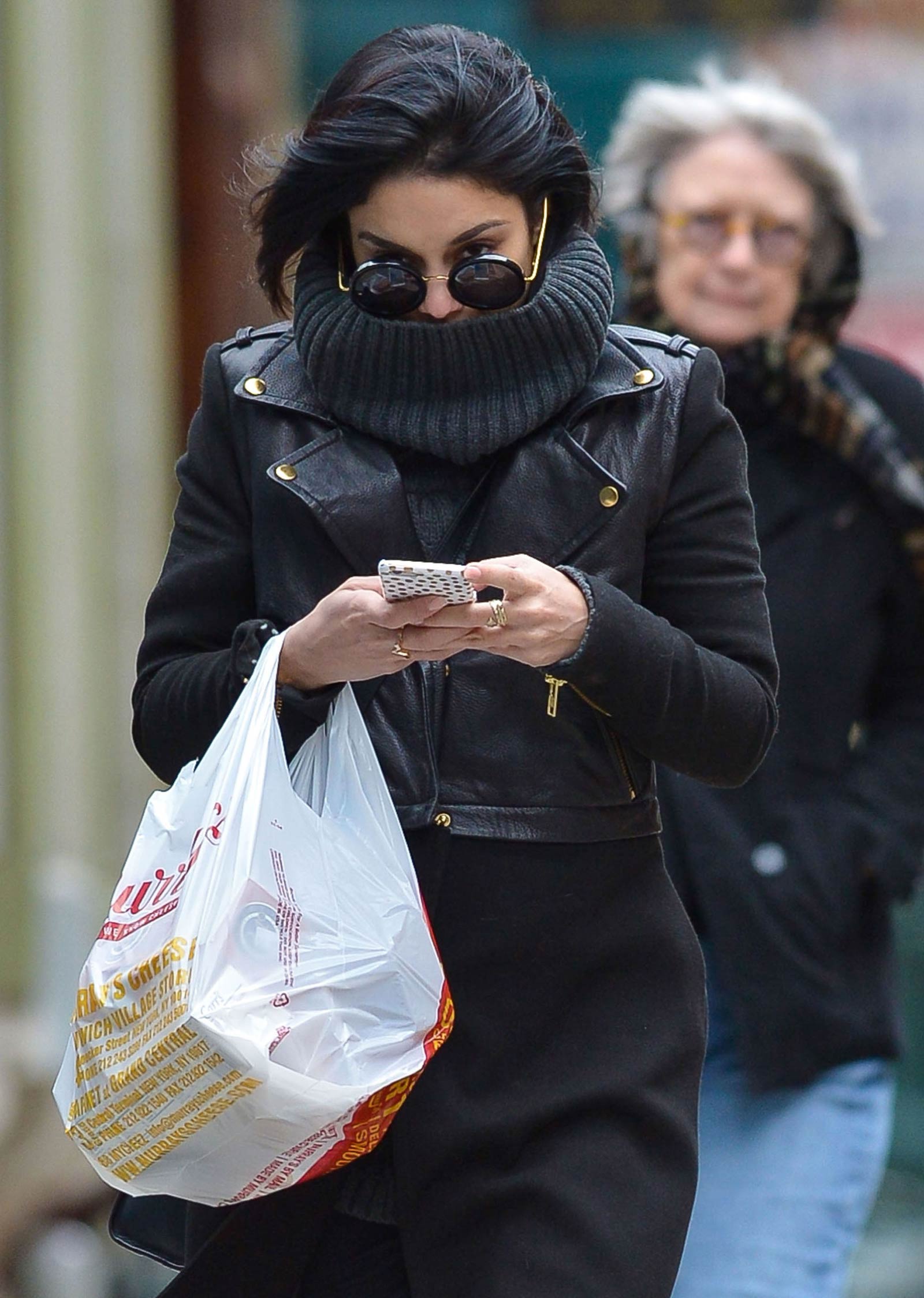 Vanessa Hudgens shopping in NYC