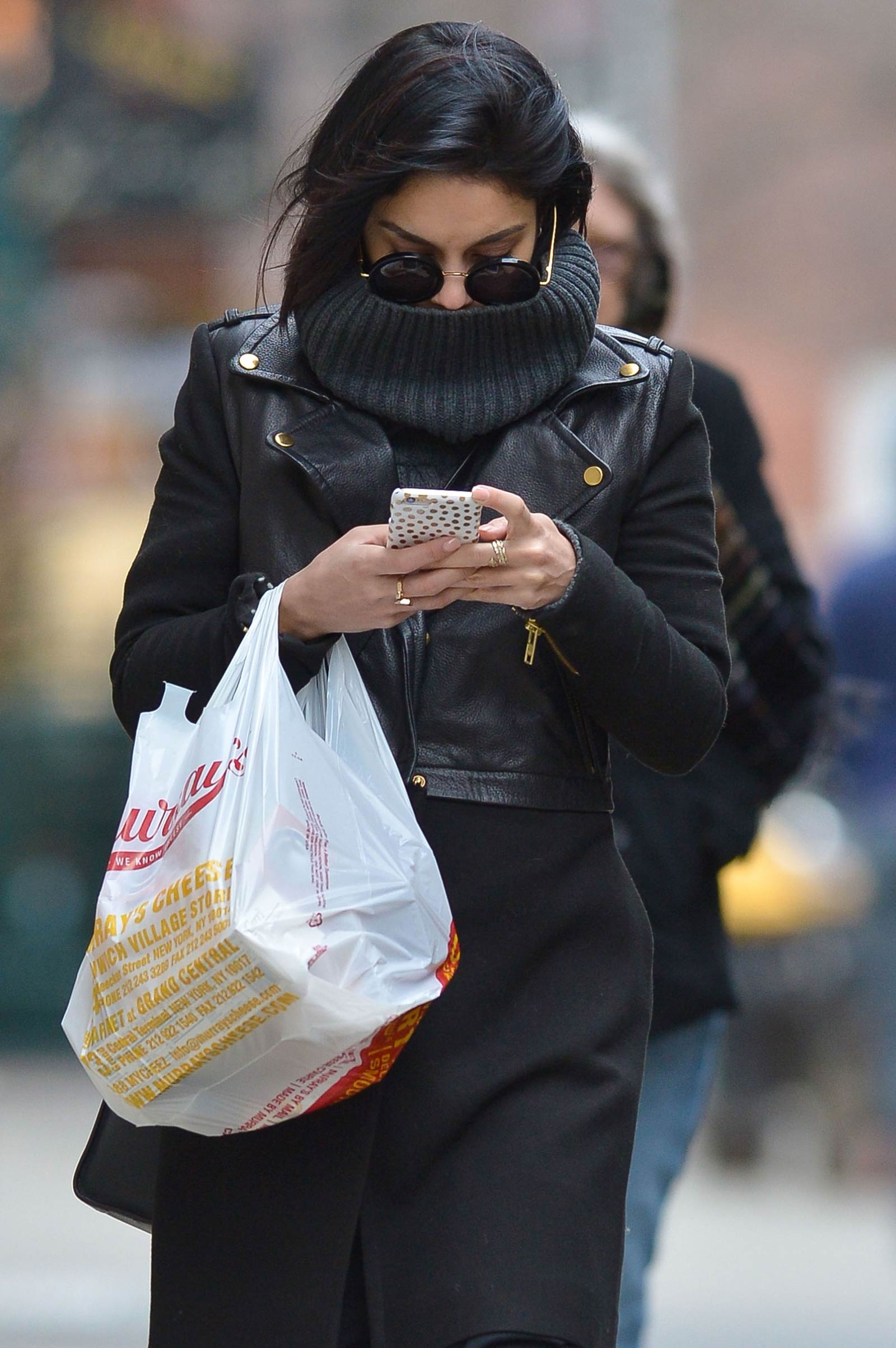 Vanessa Hudgens shopping in NYC