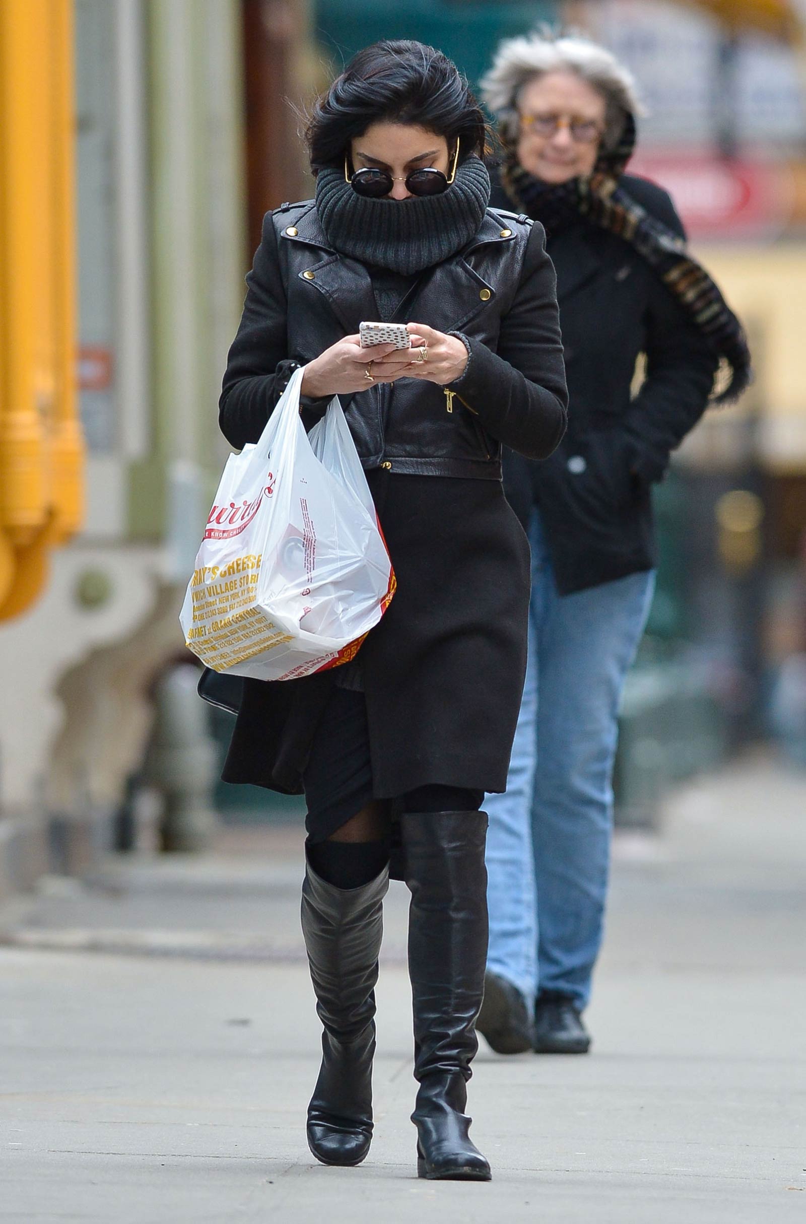Vanessa Hudgens shopping in NYC