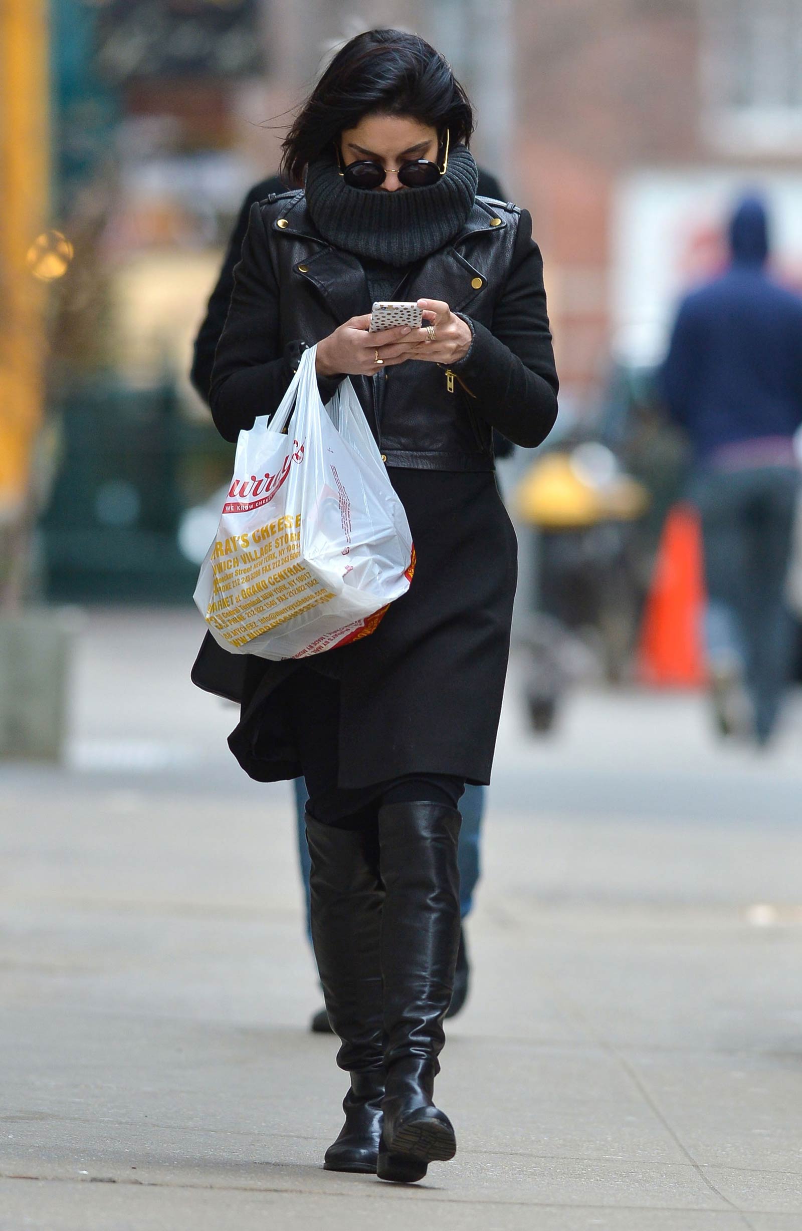 Vanessa Hudgens shopping in NYC