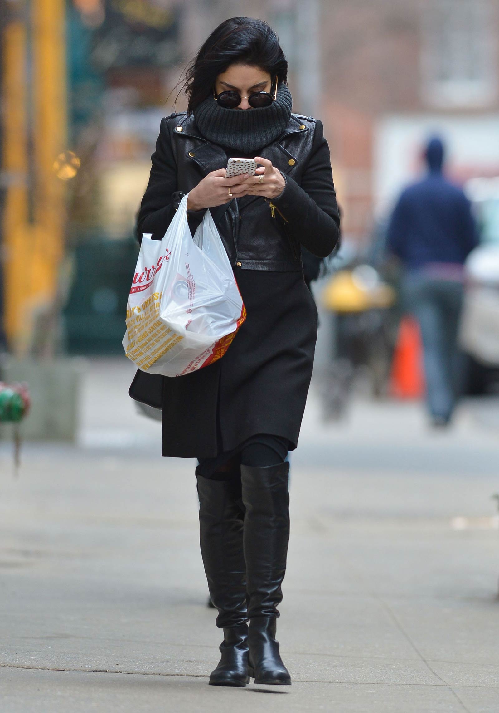 Vanessa Hudgens shopping in NYC