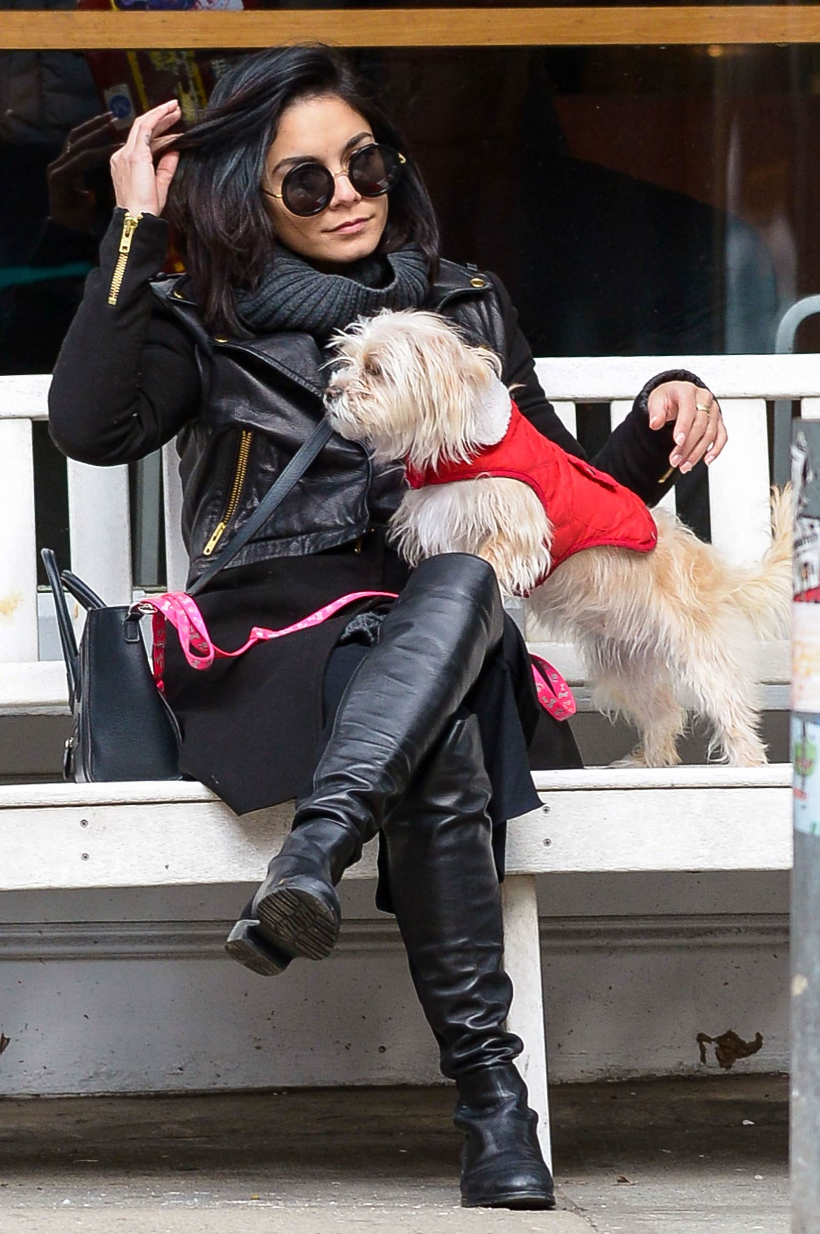 Vanessa Hudgens shopping in NYC