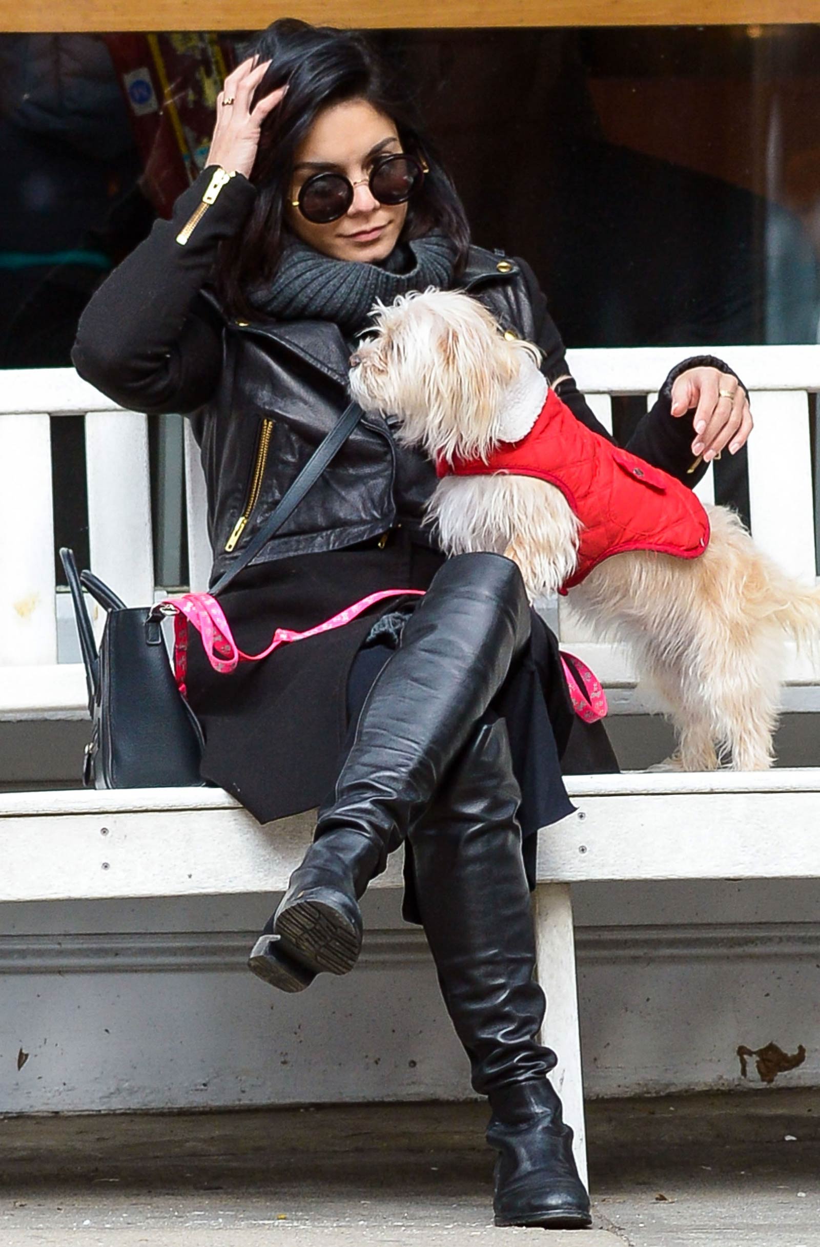 Vanessa Hudgens shopping in NYC