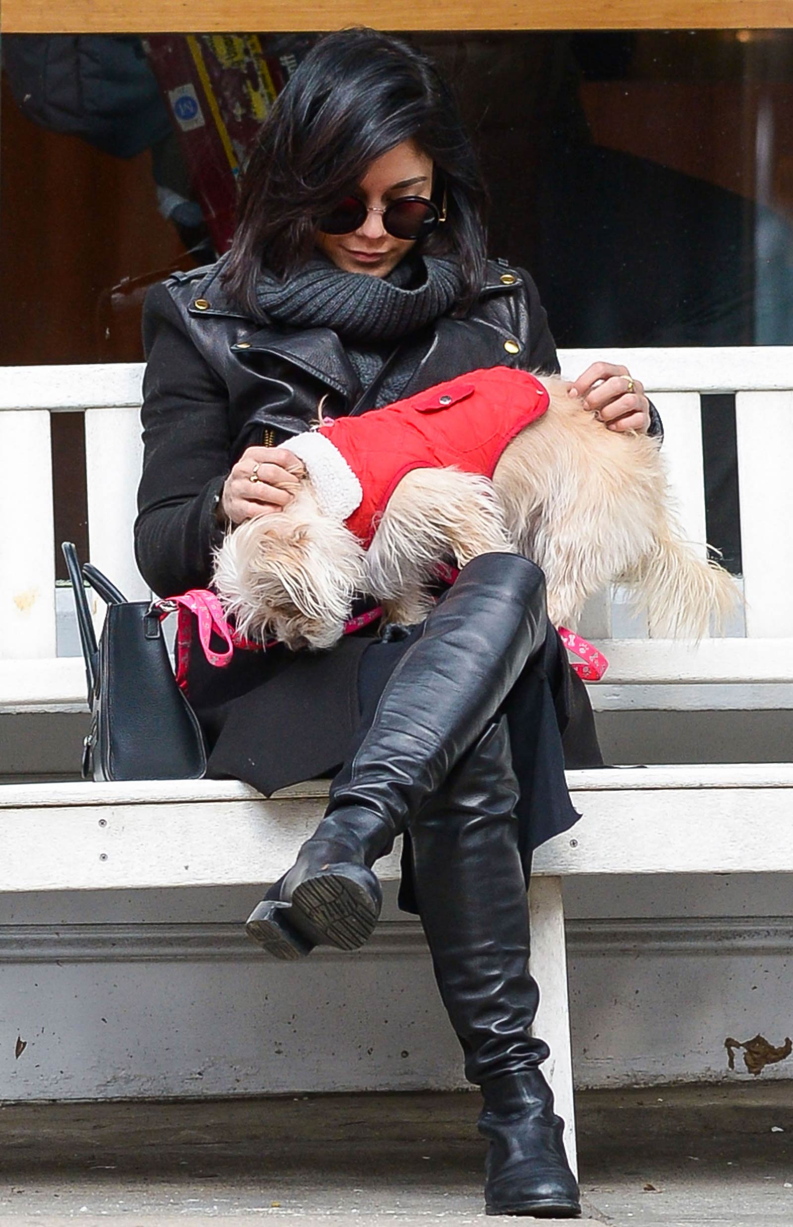 Vanessa Hudgens shopping in NYC