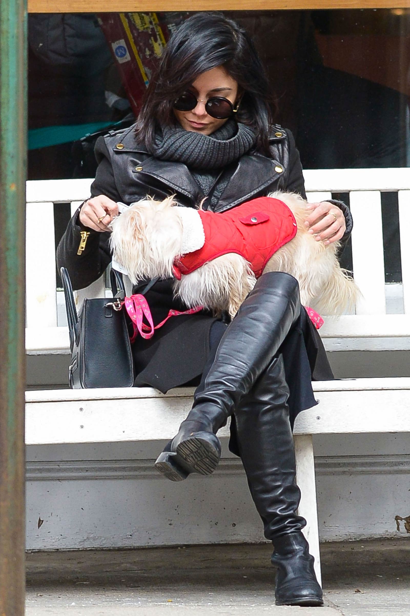 Vanessa Hudgens shopping in NYC