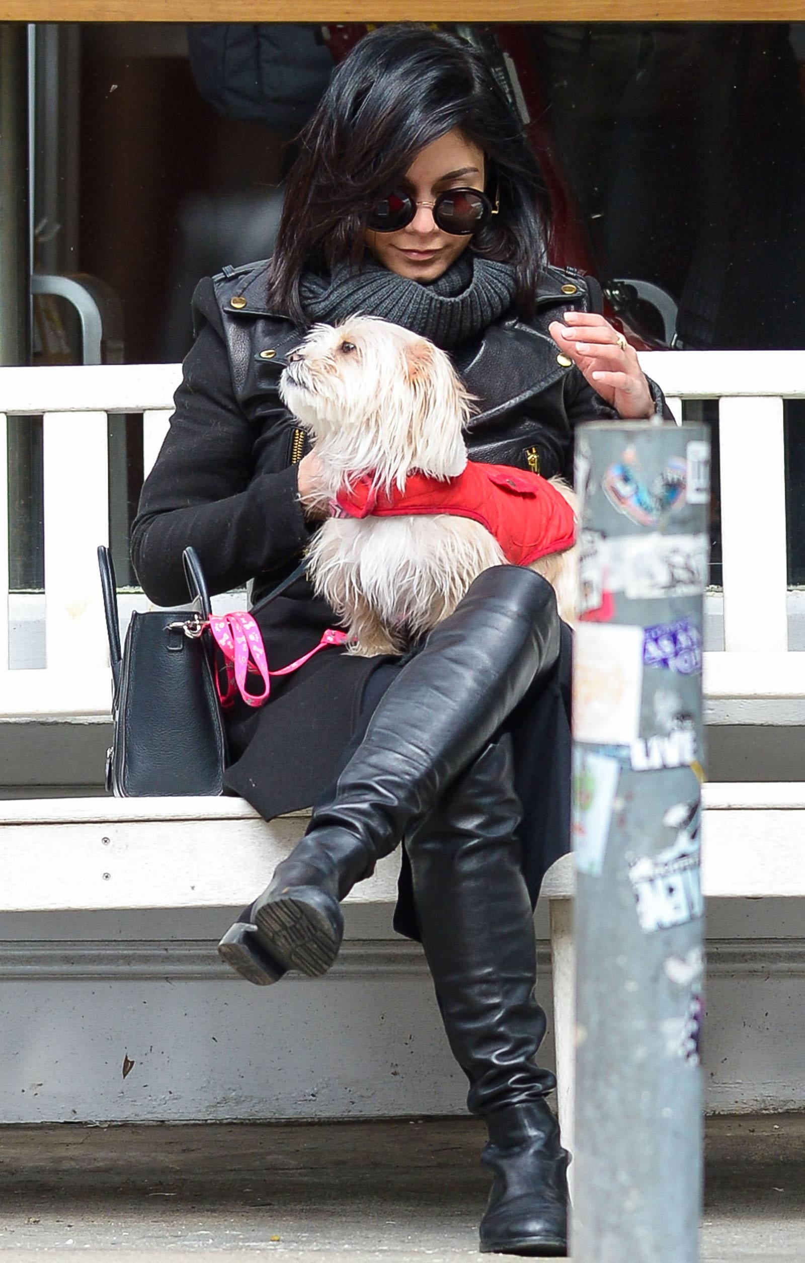 Vanessa Hudgens shopping in NYC