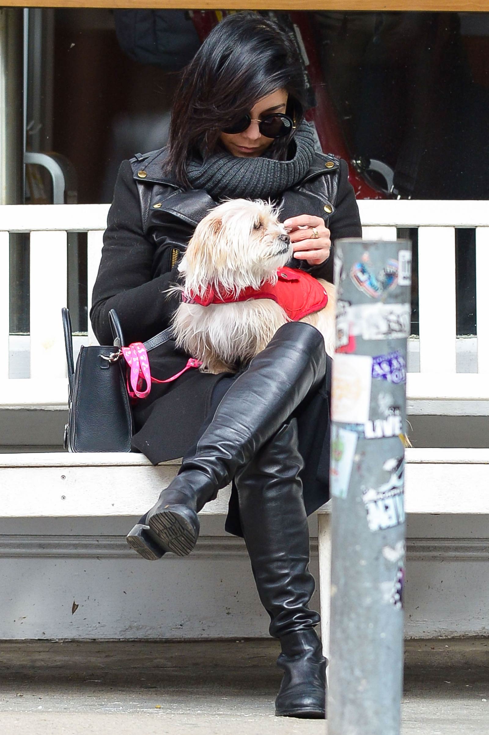 Vanessa Hudgens shopping in NYC