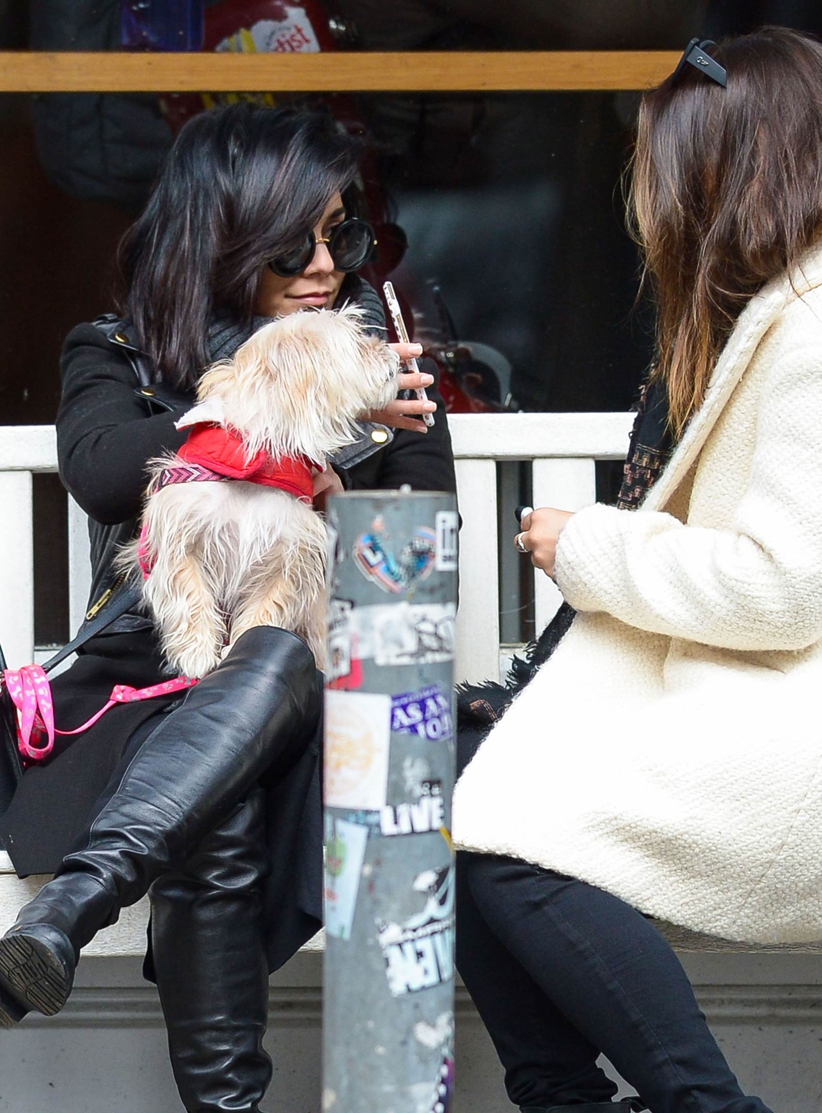 Vanessa Hudgens shopping in NYC