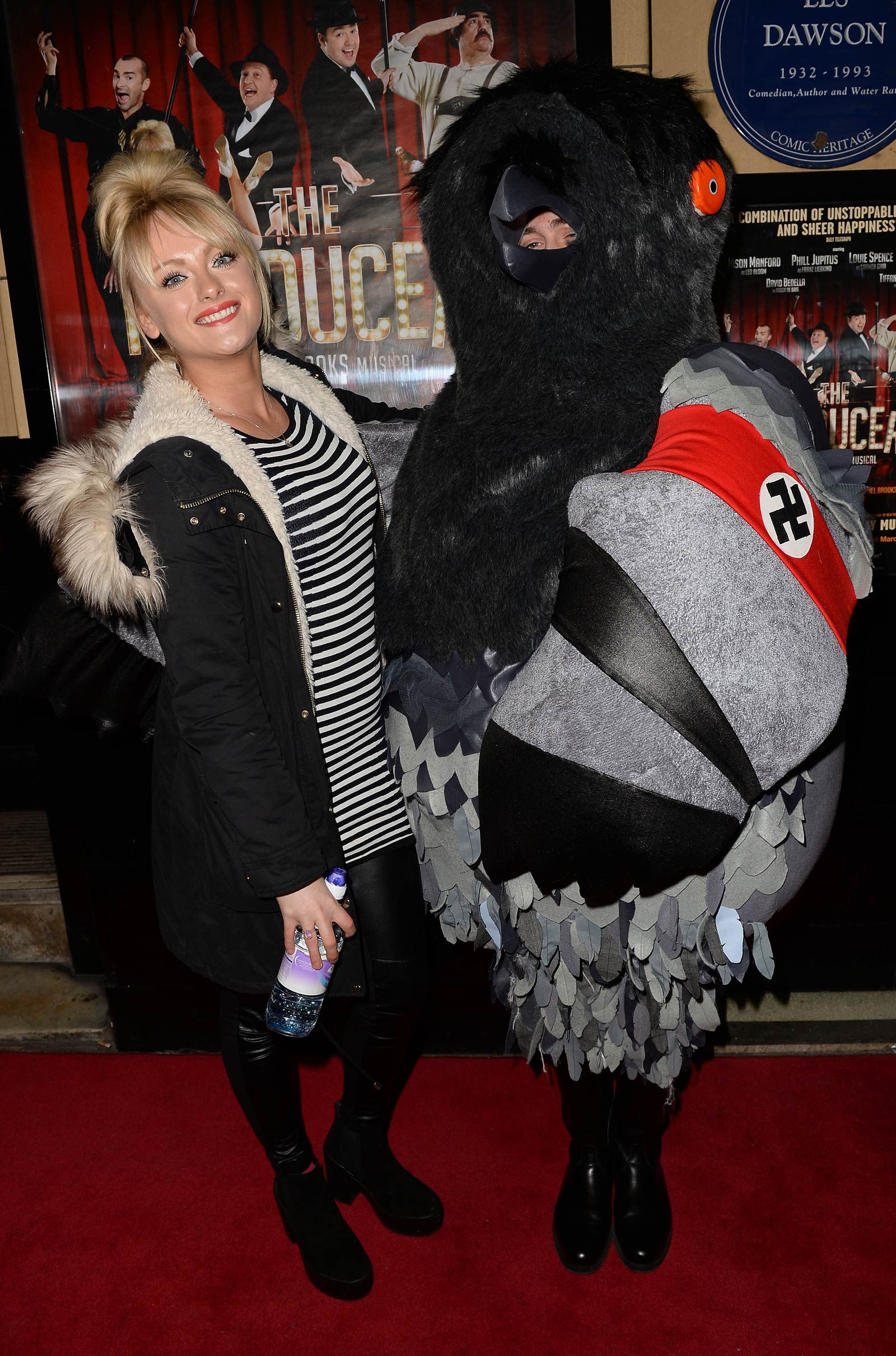 Katie McGlynn at The Producers Press night