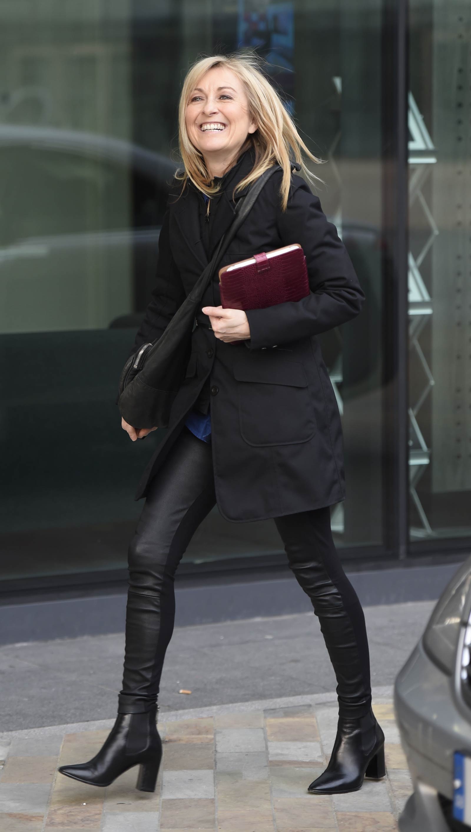 Fiona Phillips at Media City