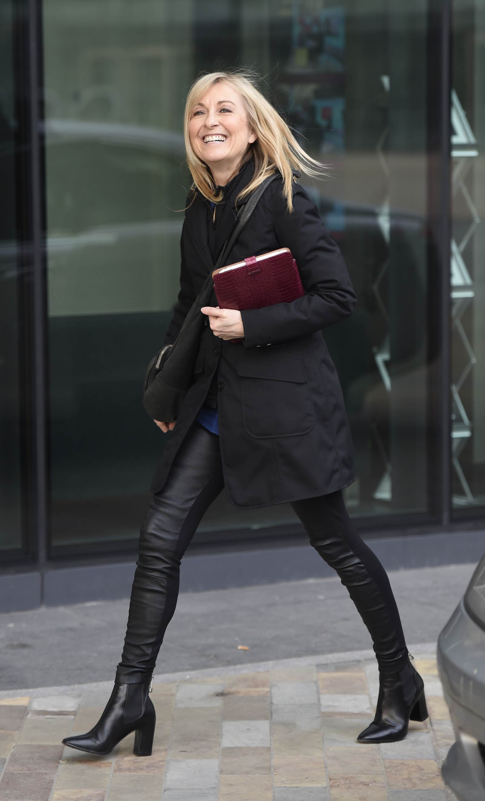 Fiona Phillips at Media City