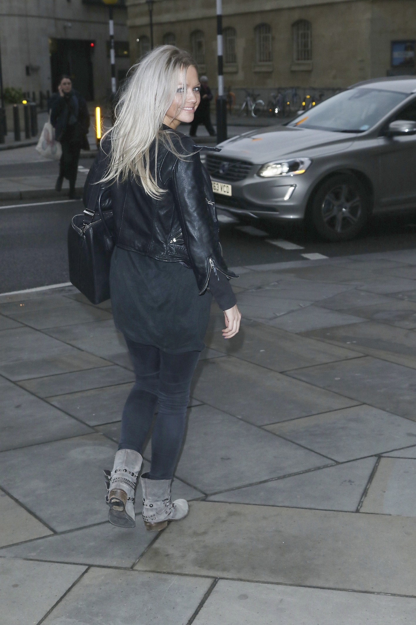 Hannah Spearritt was spotted in London