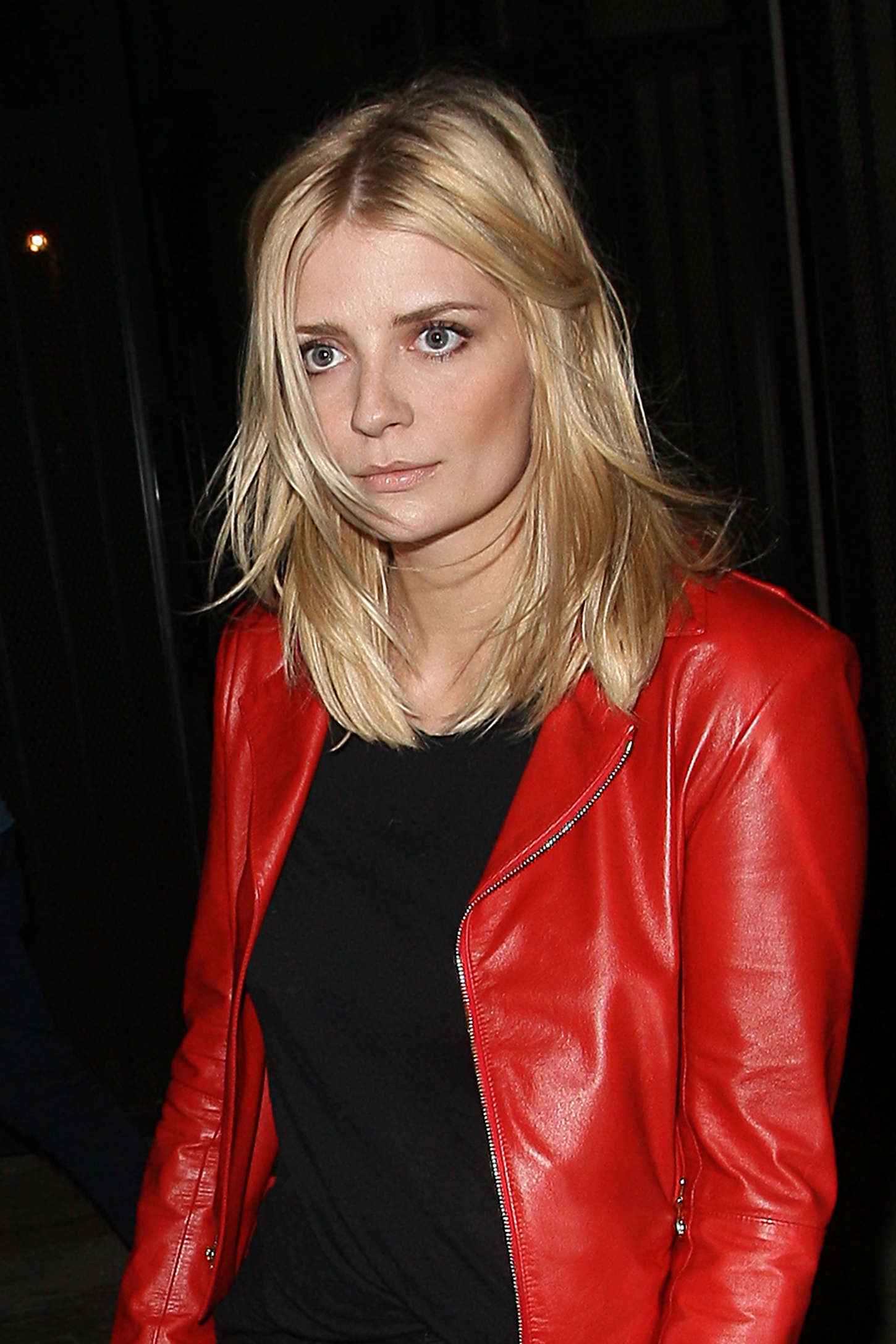 Mischa Barton outside Warwick Nightclub