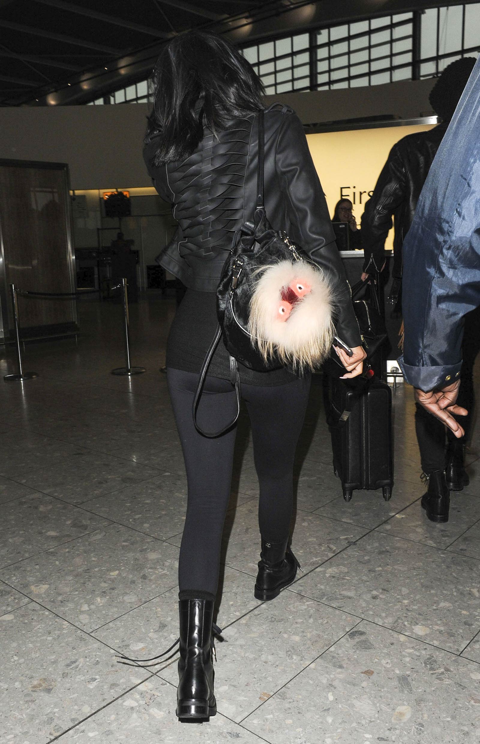 Kylie Jenner at Heathrow Airport