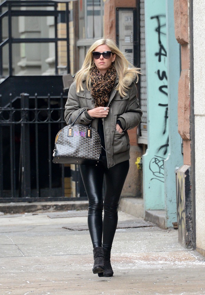 Nicky Hilton is seen in New York City
