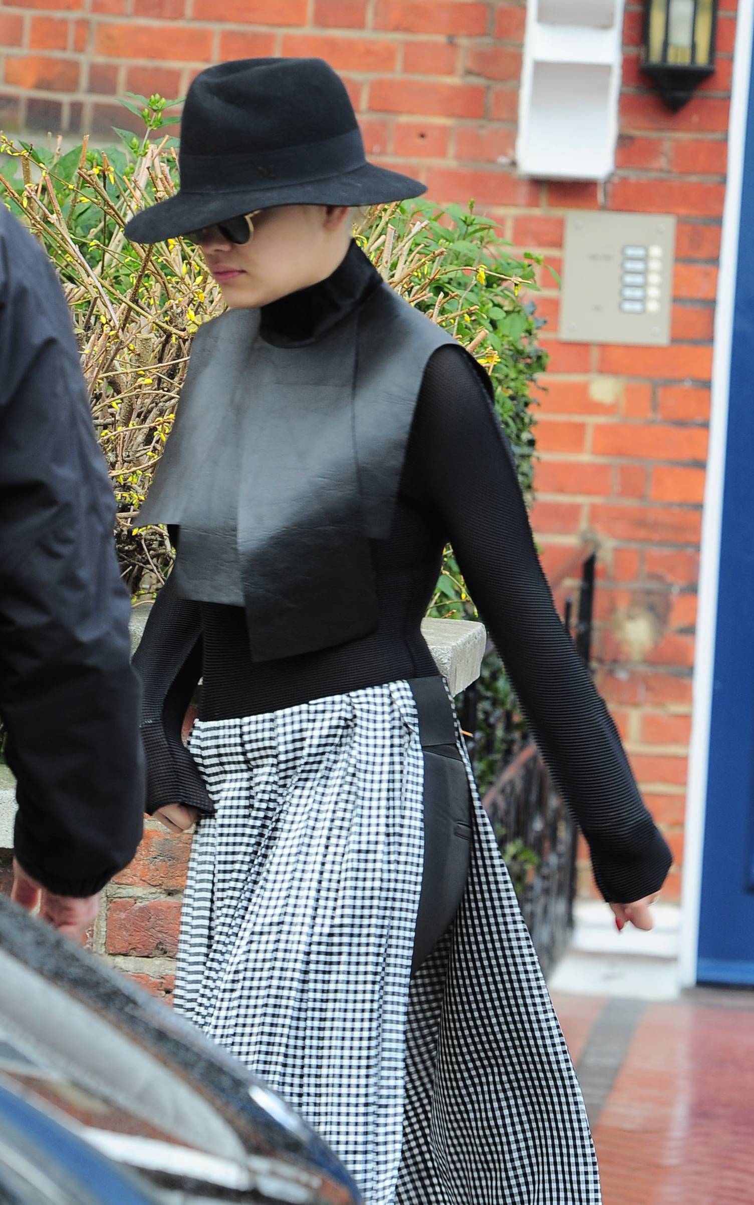 Rita Ora leaving her home in London