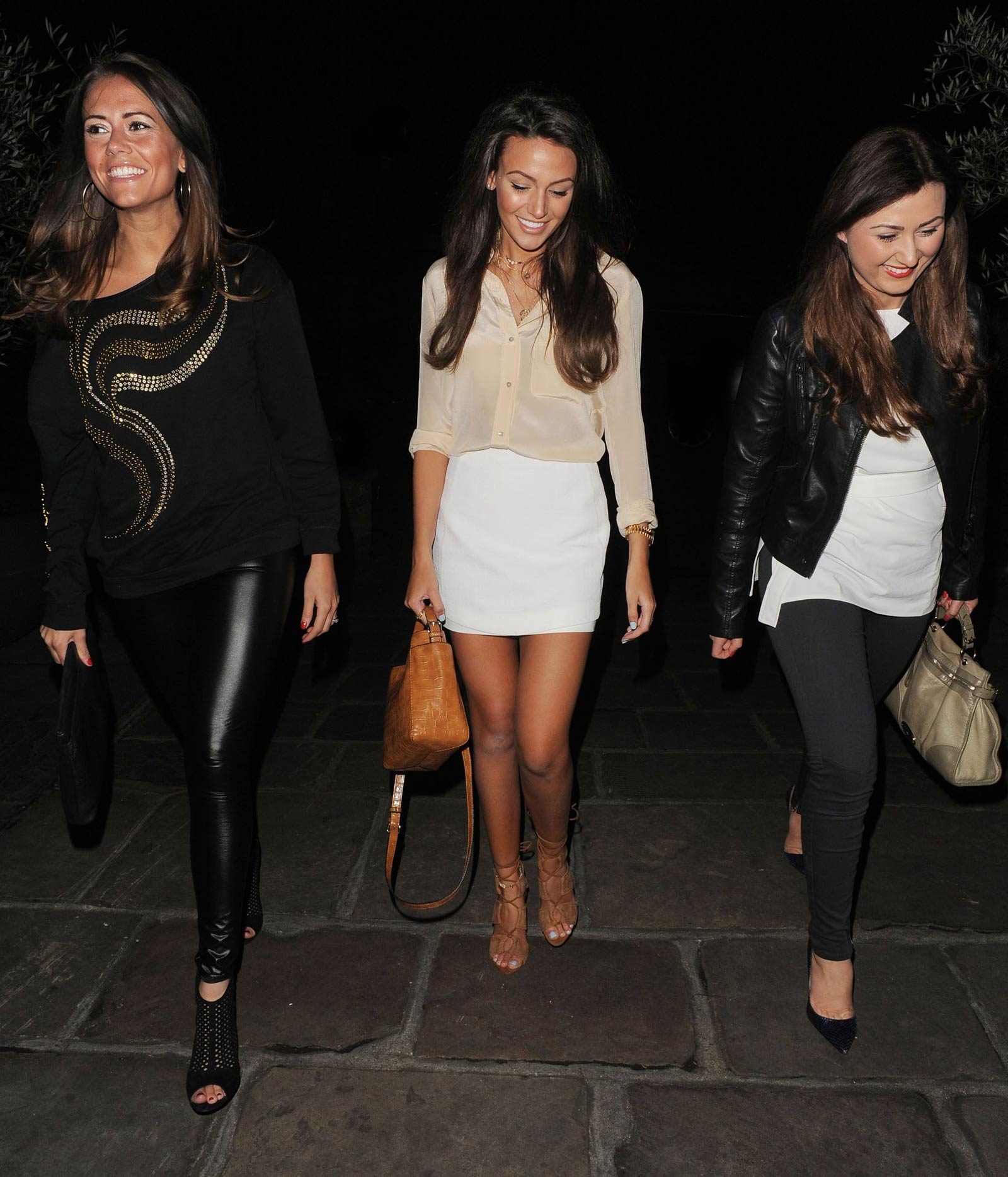 Michelle Keegan & Jessica Wright & Lauren Pope at Sheesh Chigwell