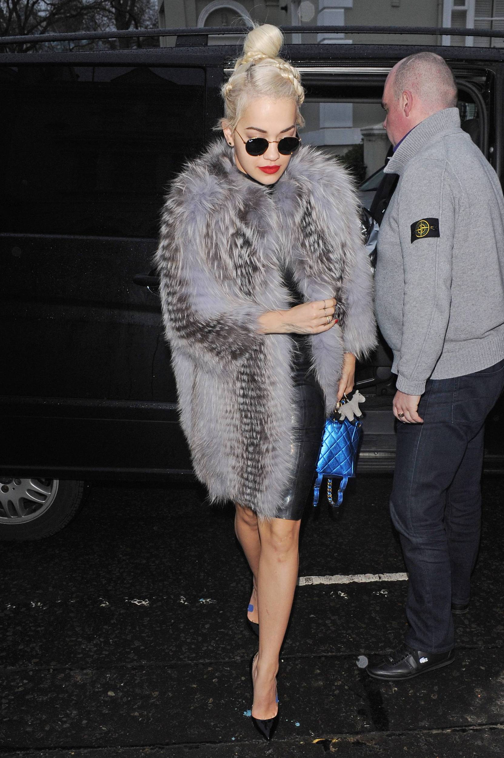 Rita Ora out in London