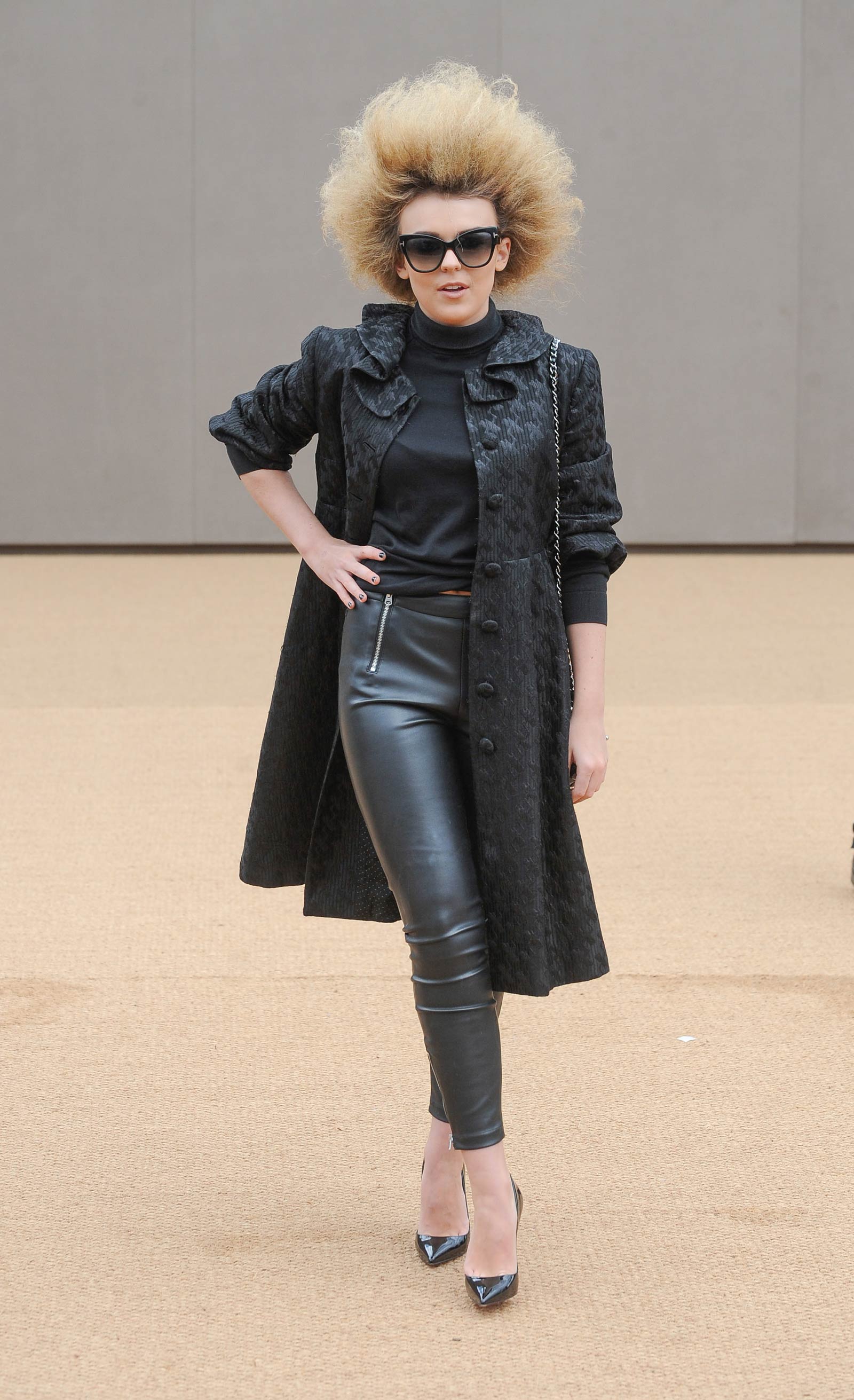 Tallia Storm attends the Burberry Prorsum AW 2015 arrivals