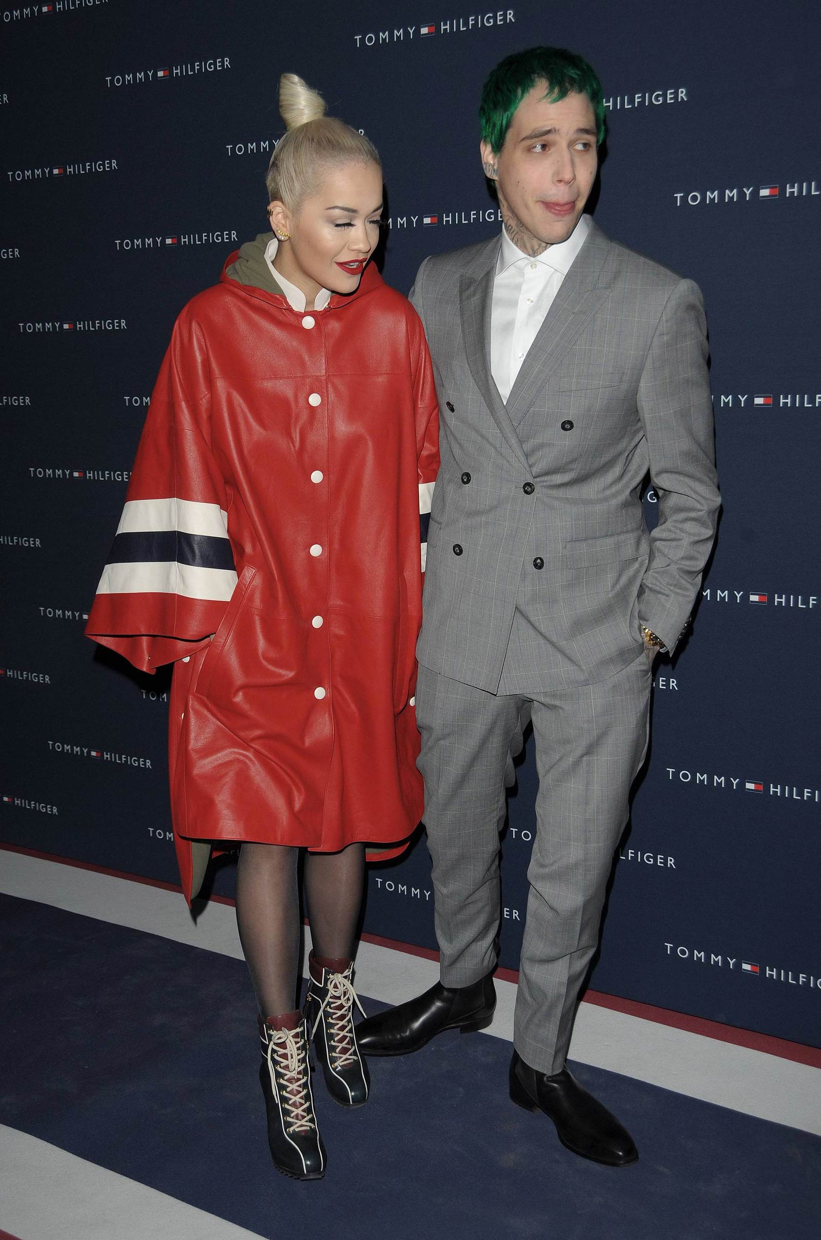 Rita Ora attends the Tommy Hilfiger Opening Store