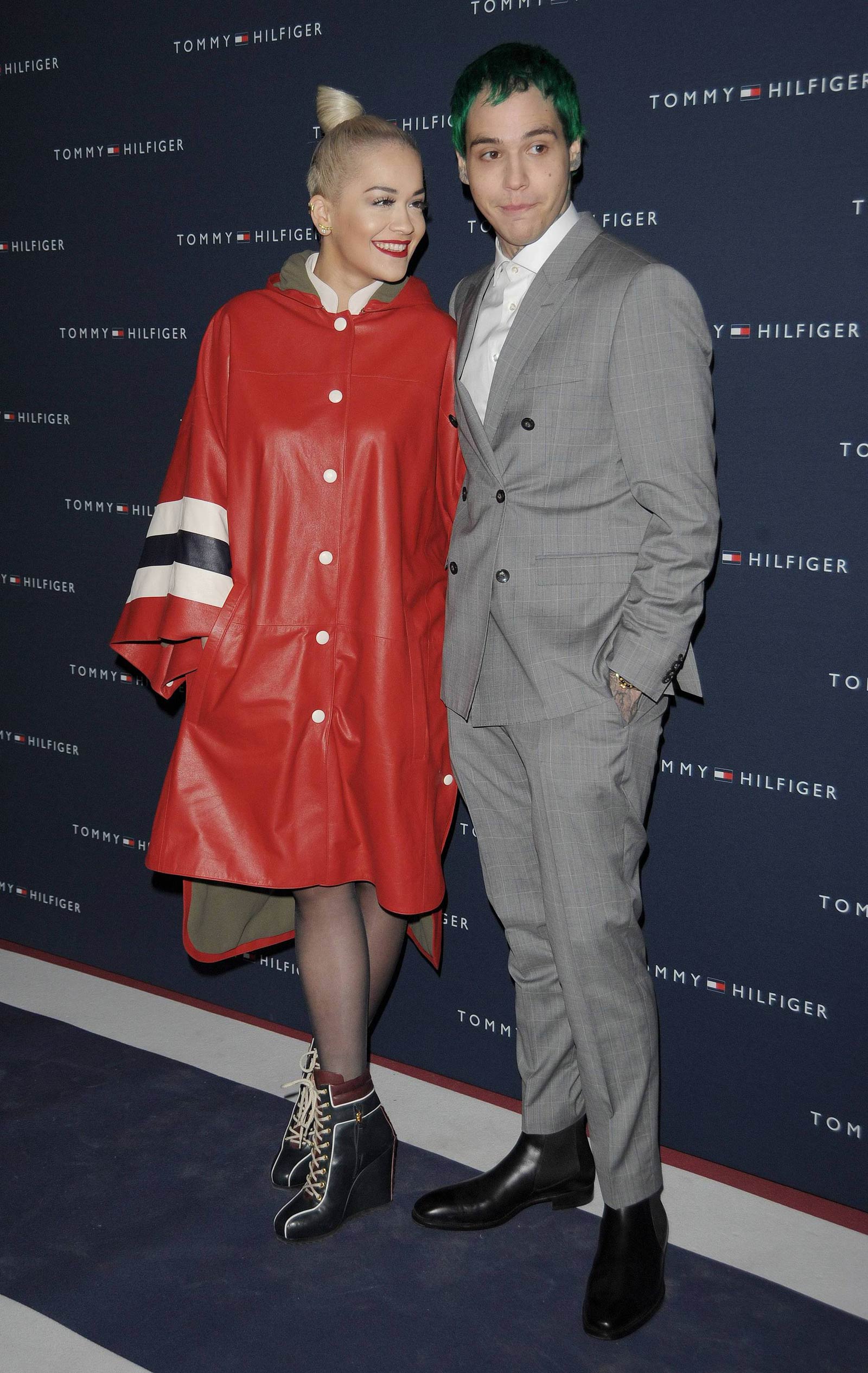 Rita Ora attends the Tommy Hilfiger Opening Store