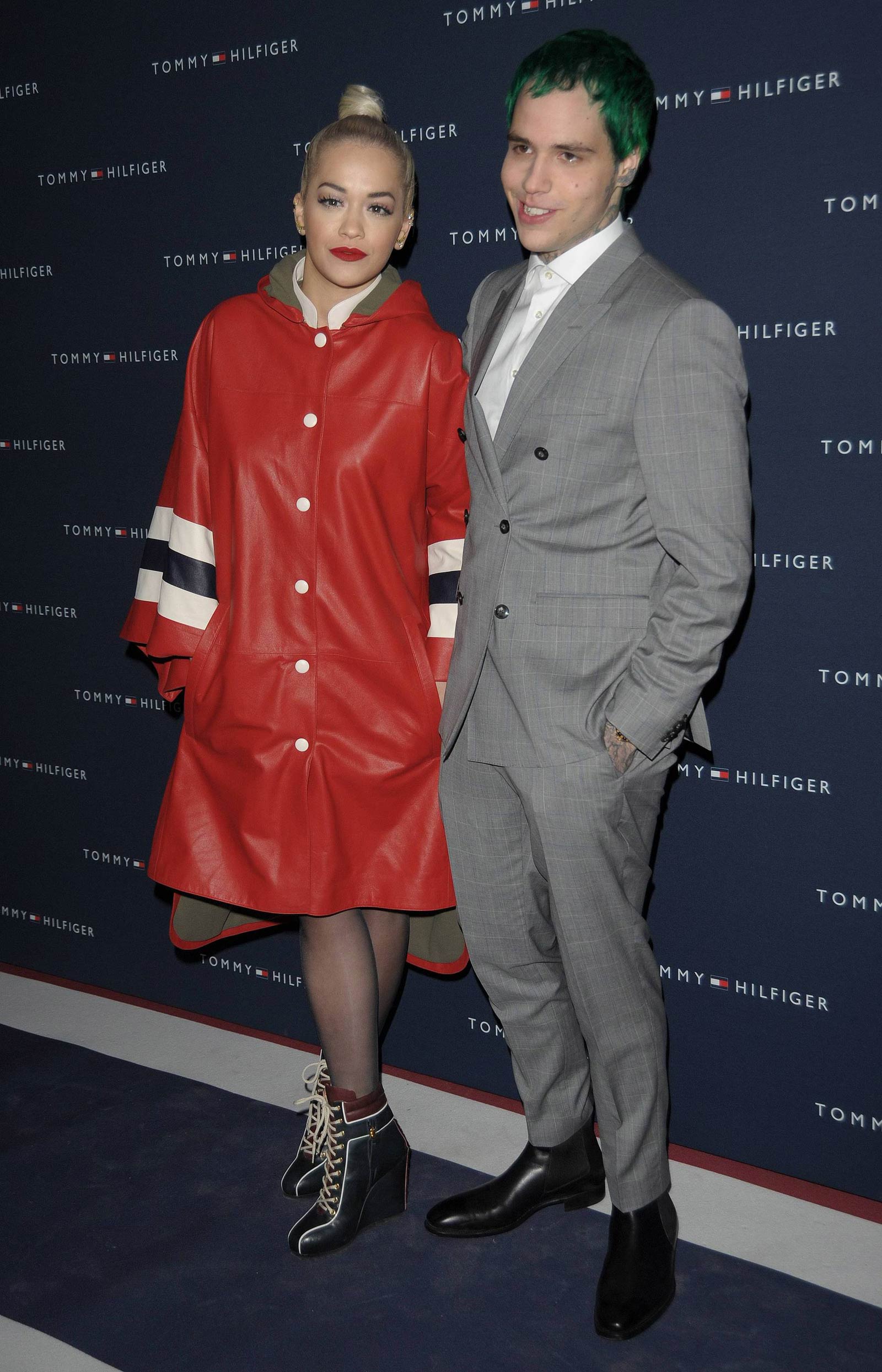 Rita Ora attends the Tommy Hilfiger Opening Store