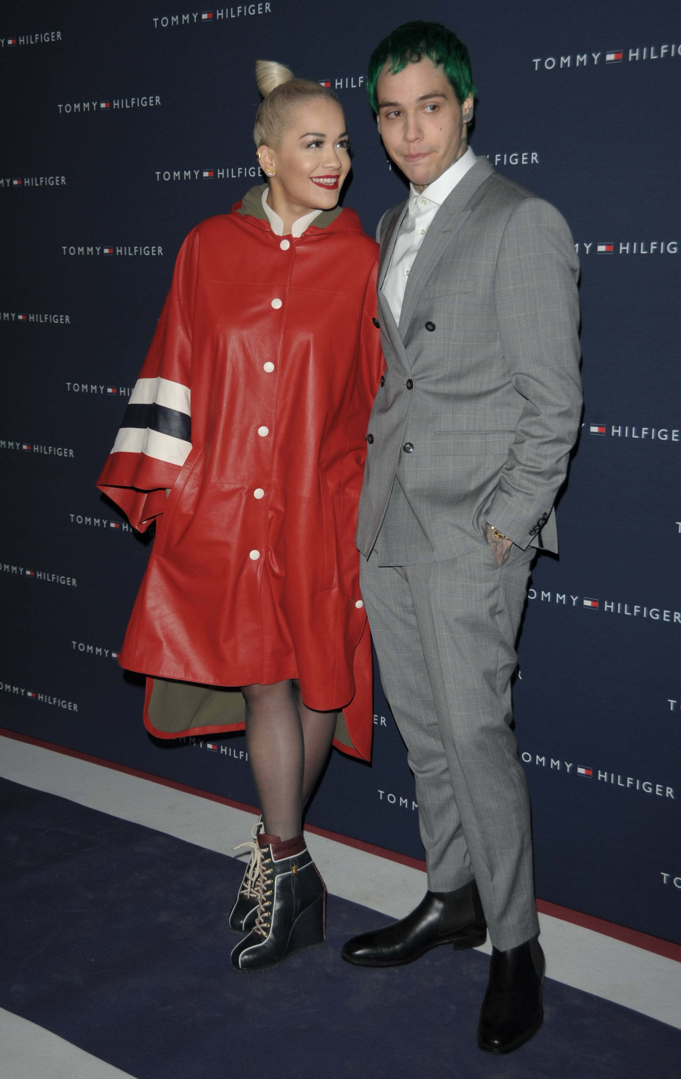 Rita Ora attends the Tommy Hilfiger Opening Store