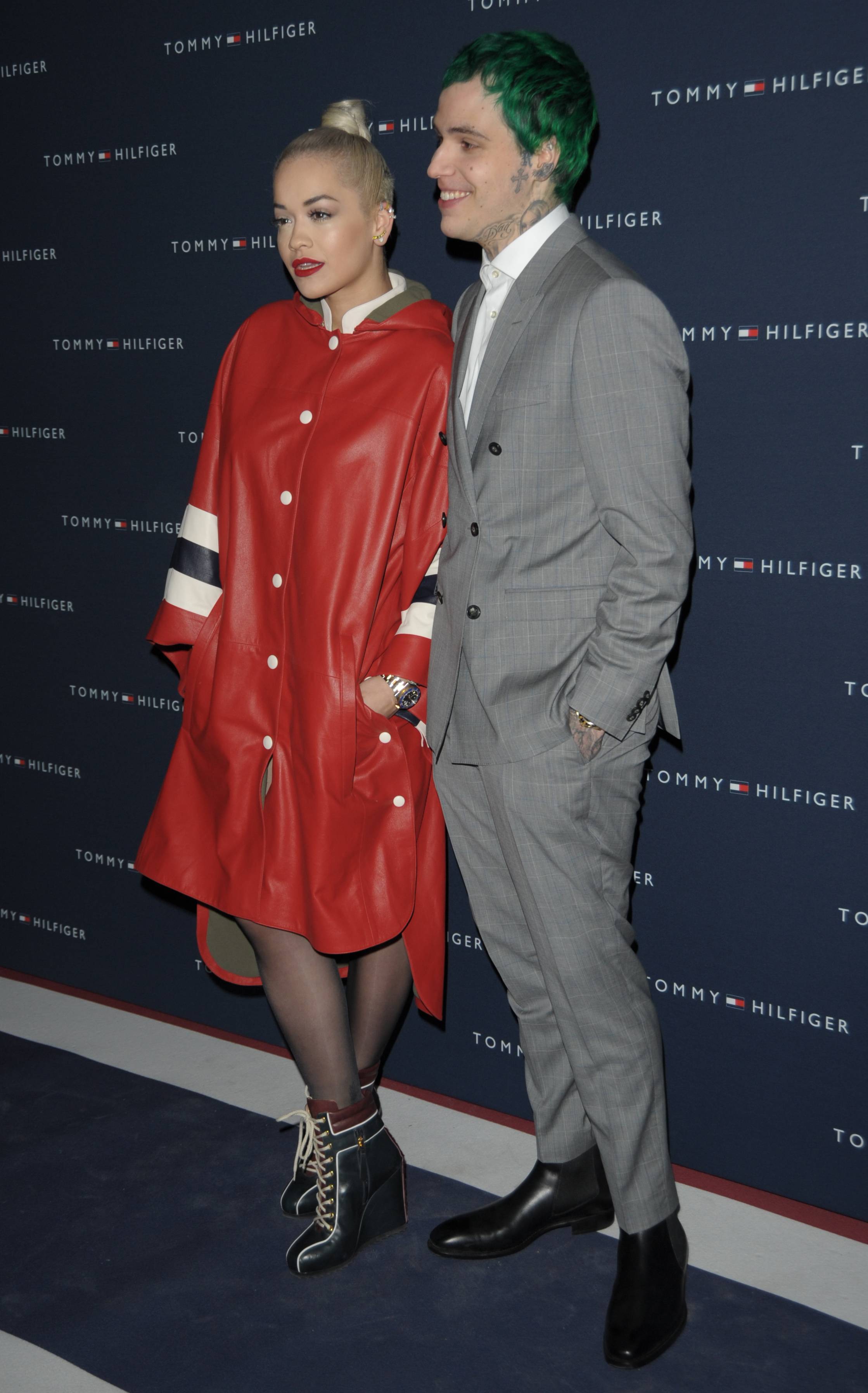 Rita Ora attends the Tommy Hilfiger Opening Store