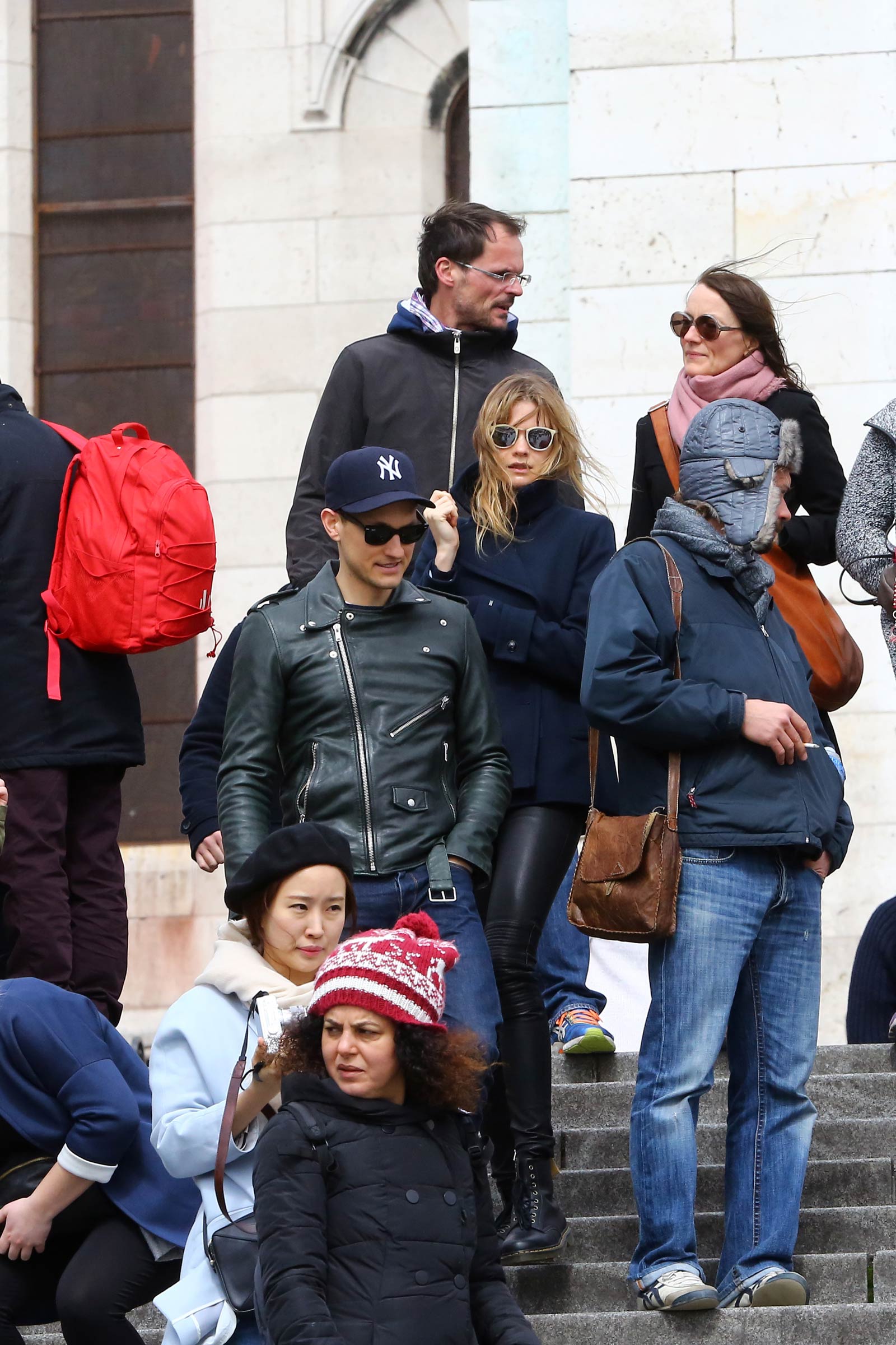 Behati Prinsloo out and about in Paris