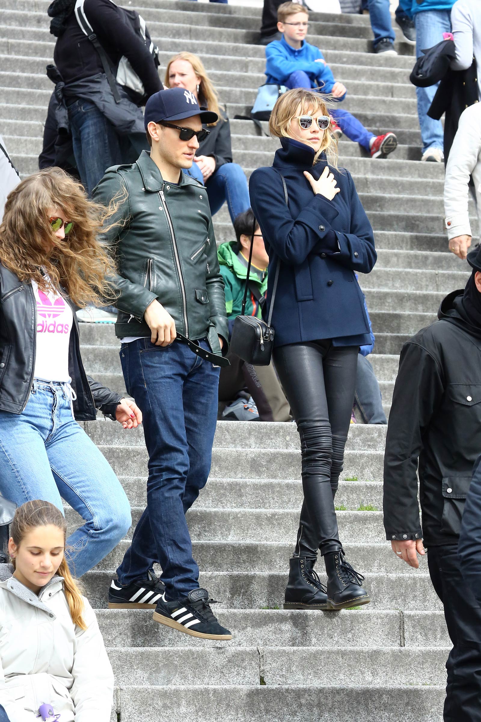 Behati Prinsloo out and about in Paris