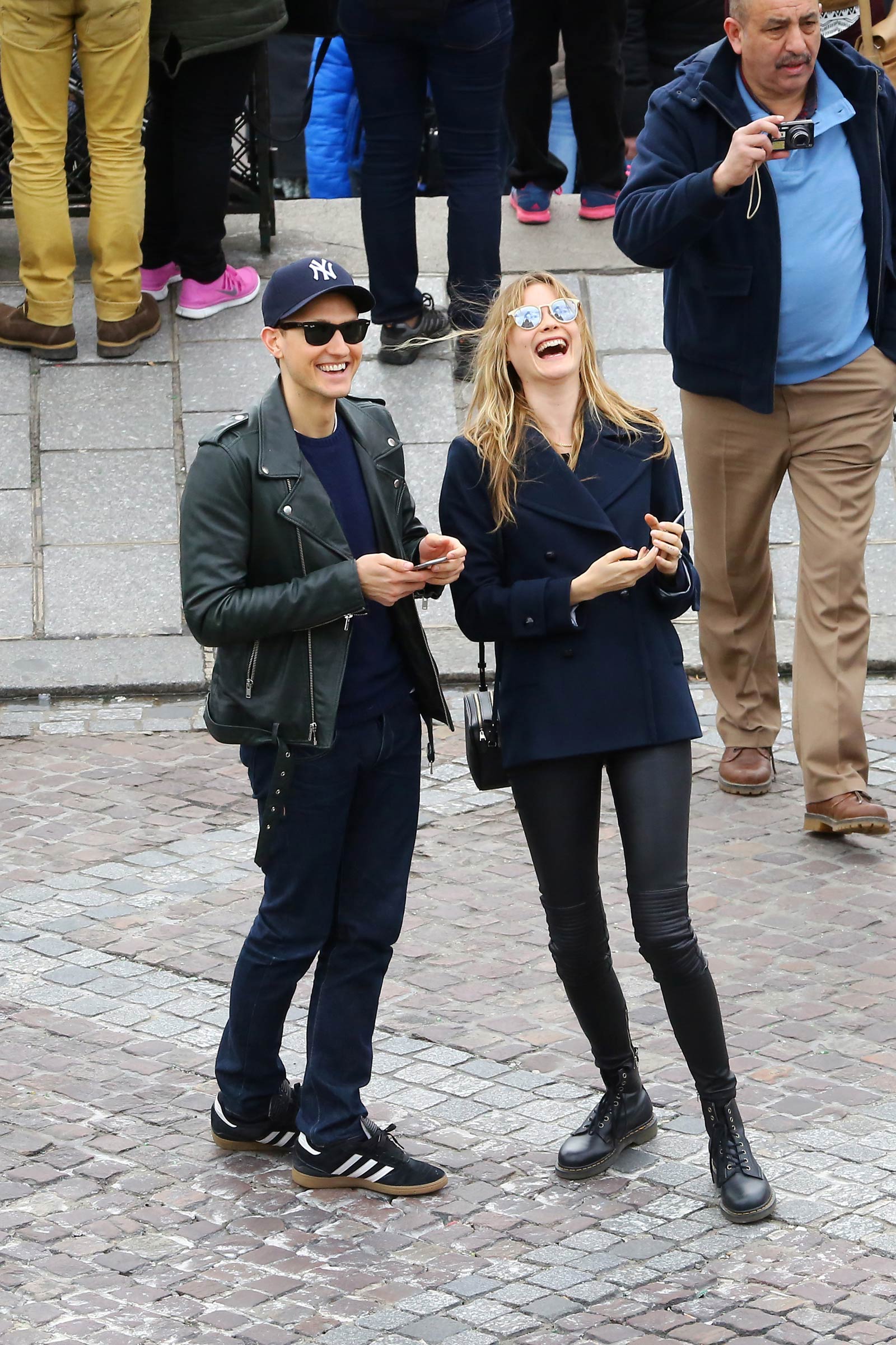 Behati Prinsloo out and about in Paris