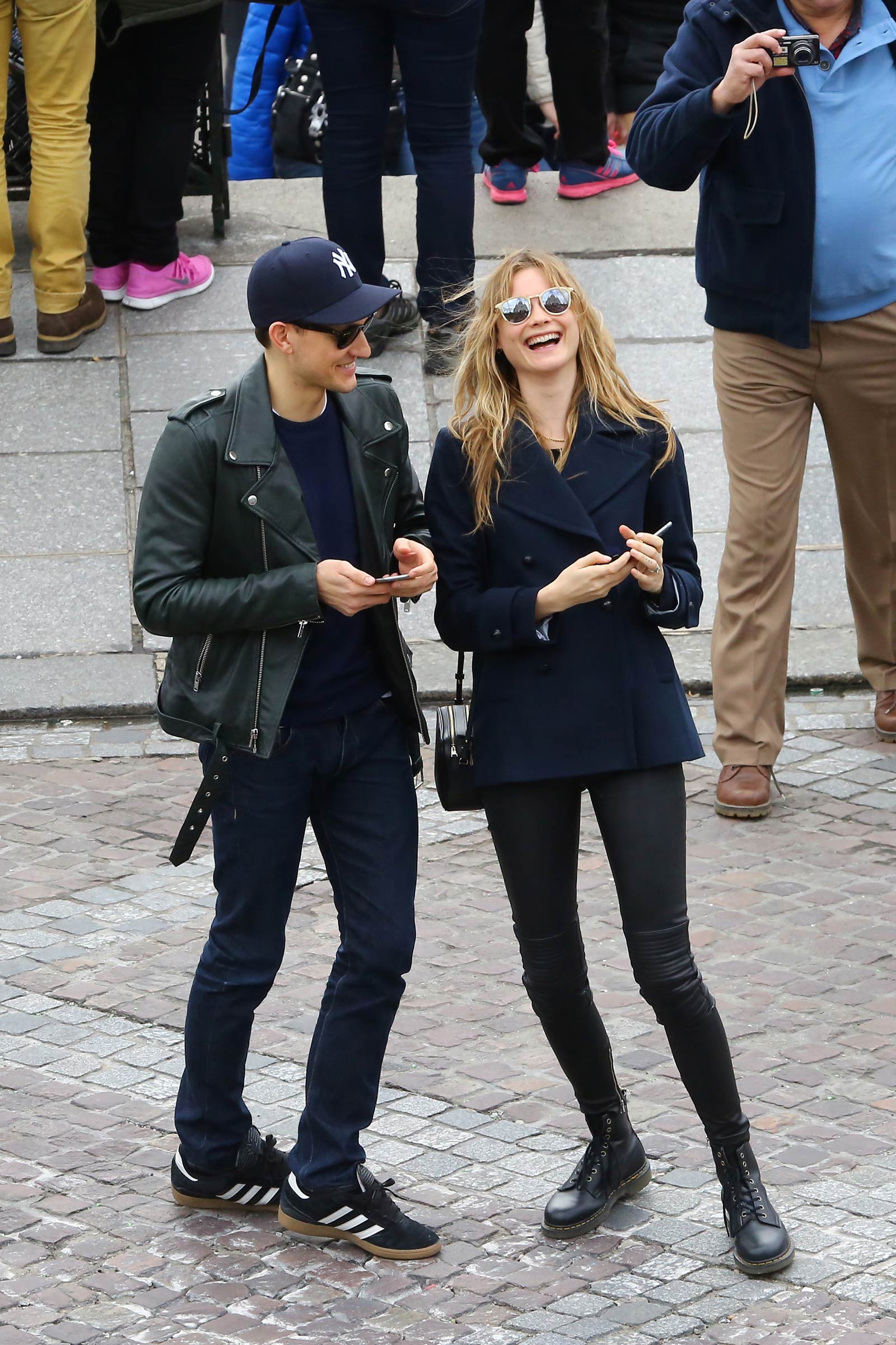 Behati Prinsloo out and about in Paris