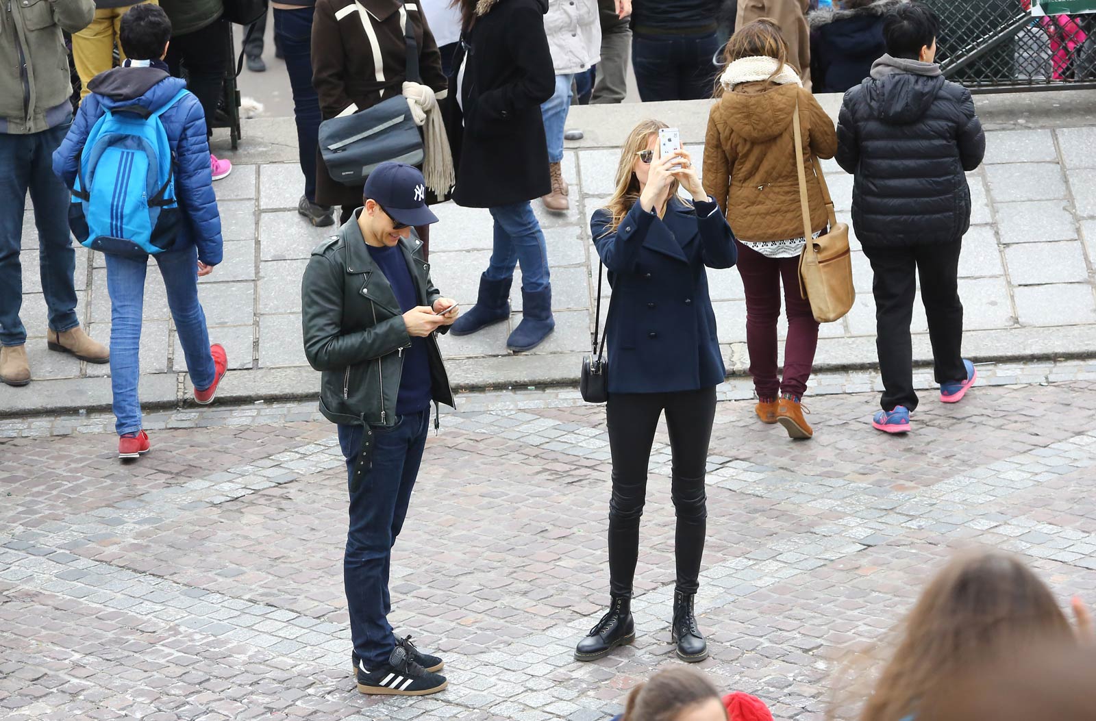 Behati Prinsloo out and about in Paris