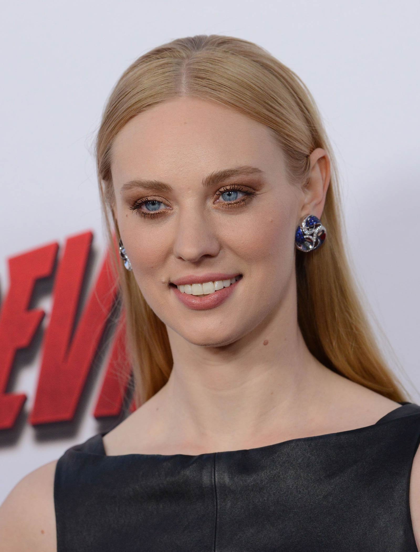 Deborah Ann Woll attends Daredevil Premiere