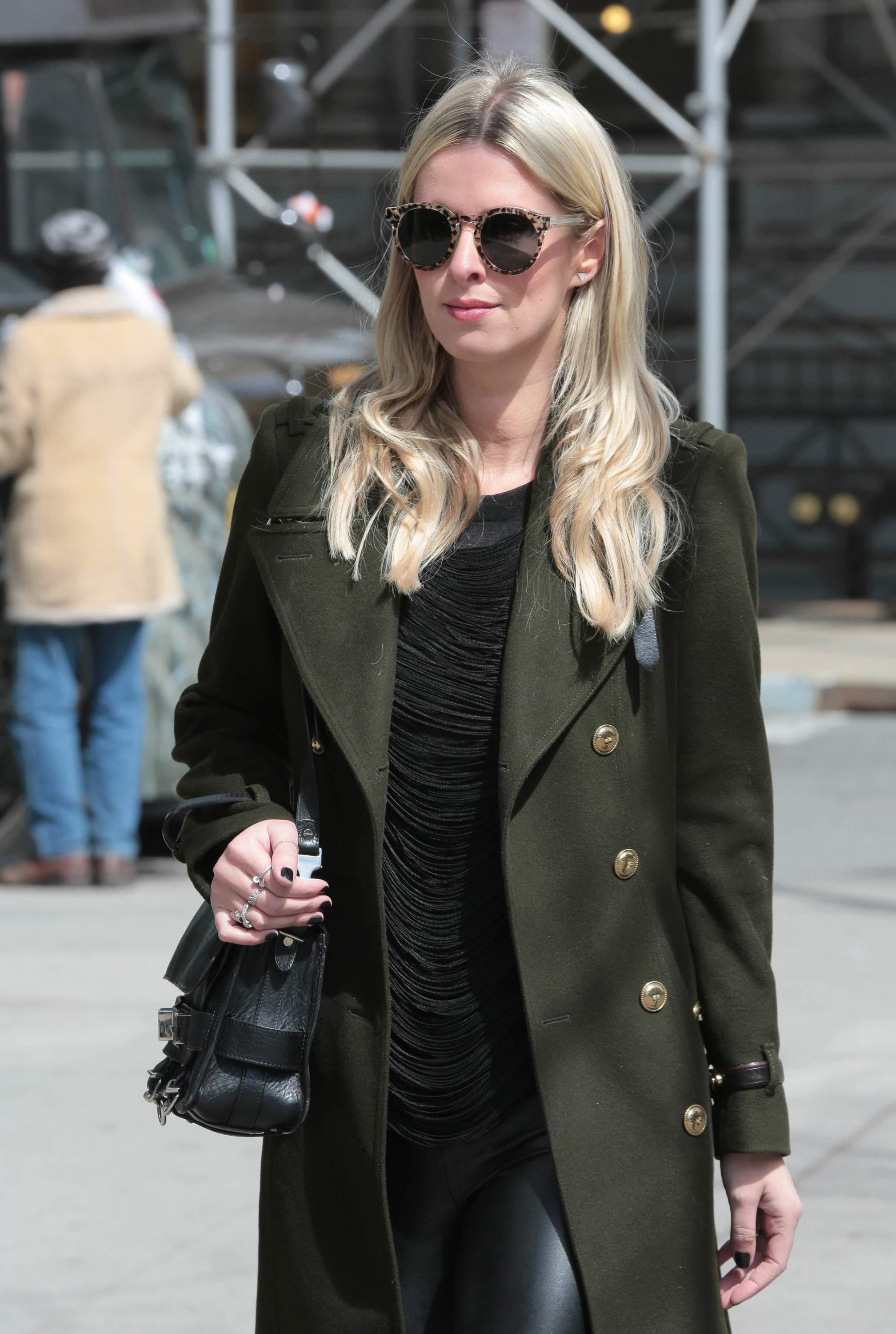 Nicky Hilton is seen in downtown Manhattan